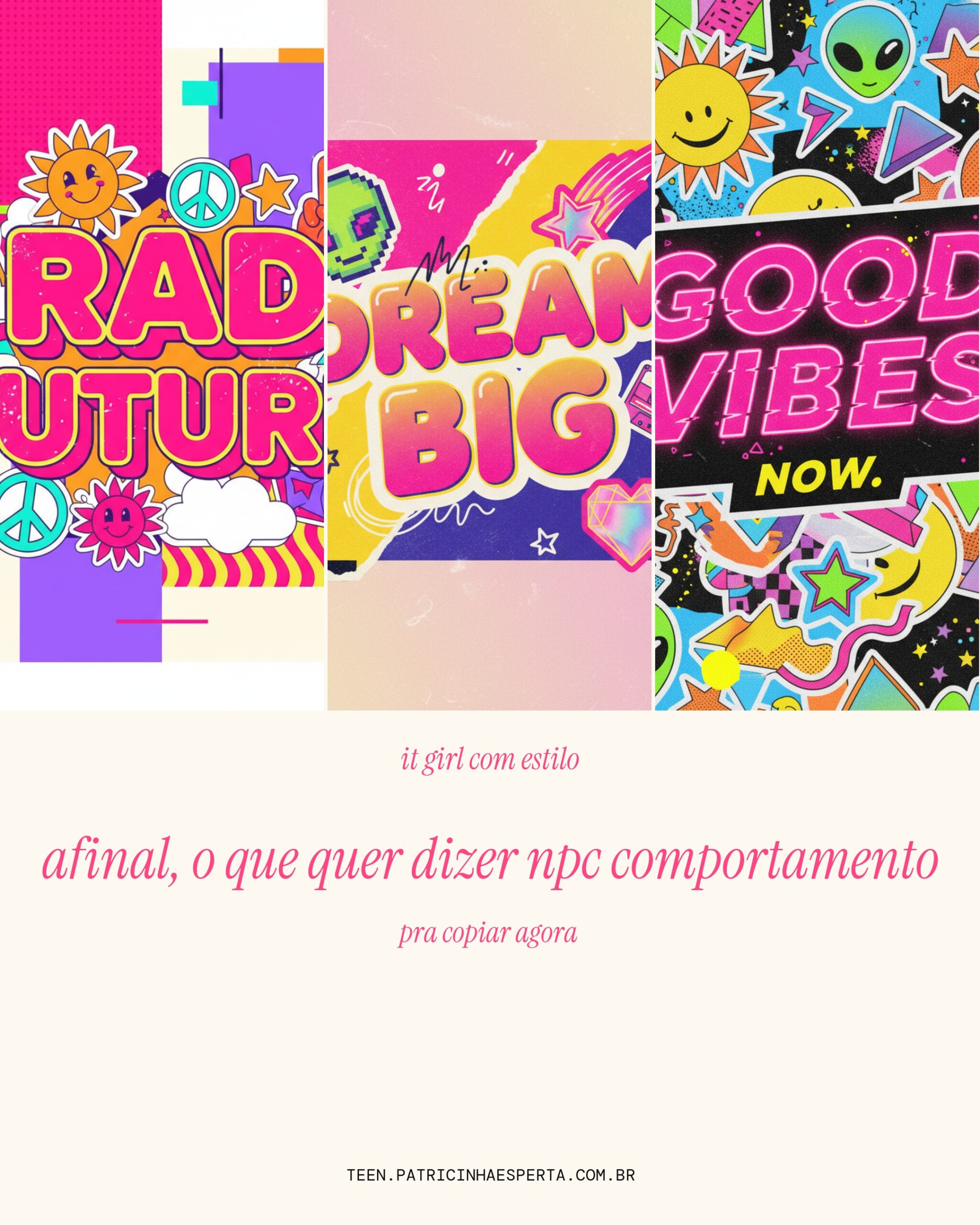 Afinal, o que quer dizer npc comportamento