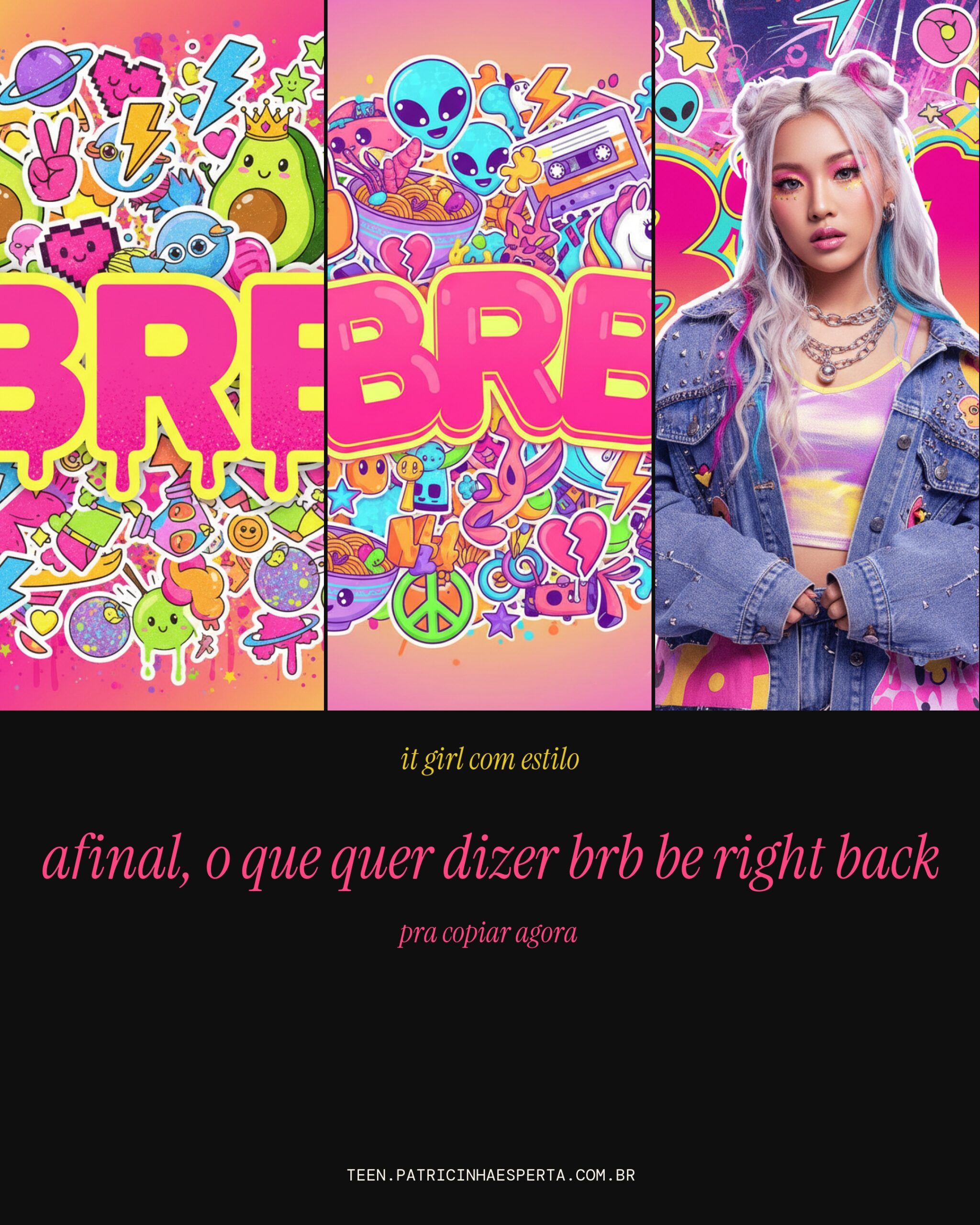 Afinal, o que quer dizer brb be right back