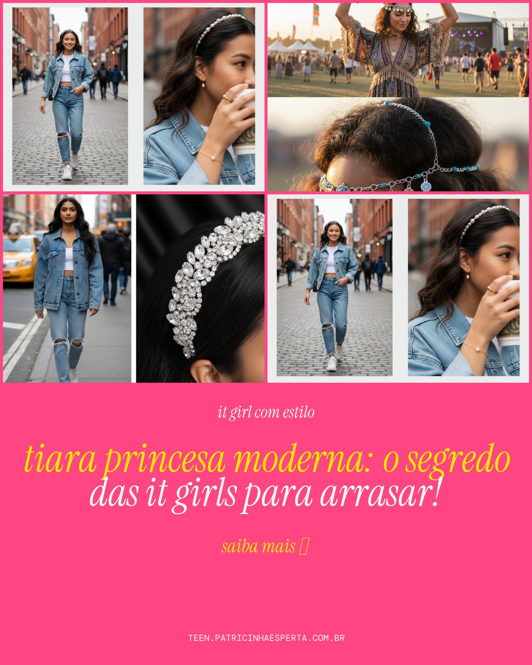 tiara princesa moderna: segredos das it girls