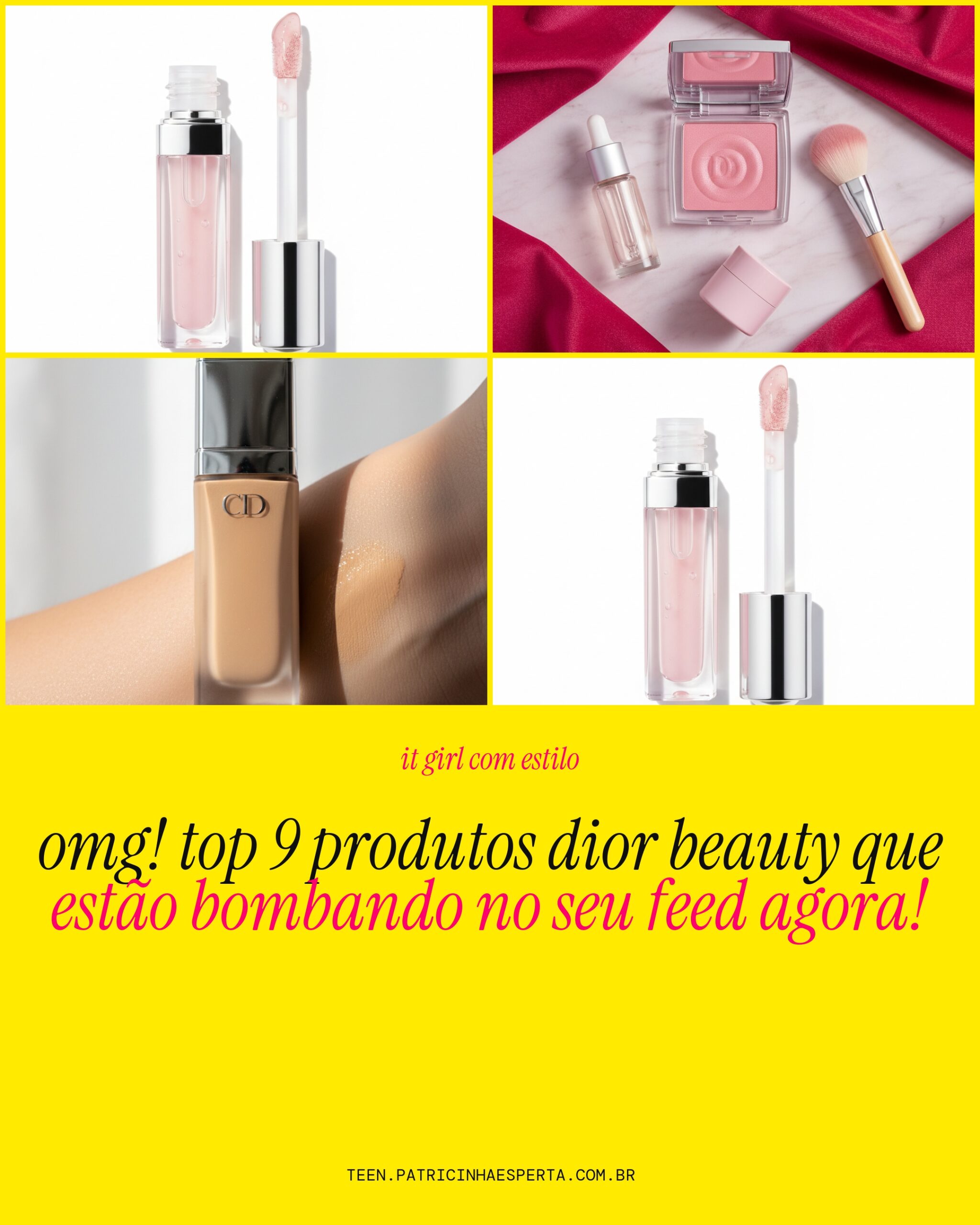 Como fazer top produtos Dior beauty momento passo a passo