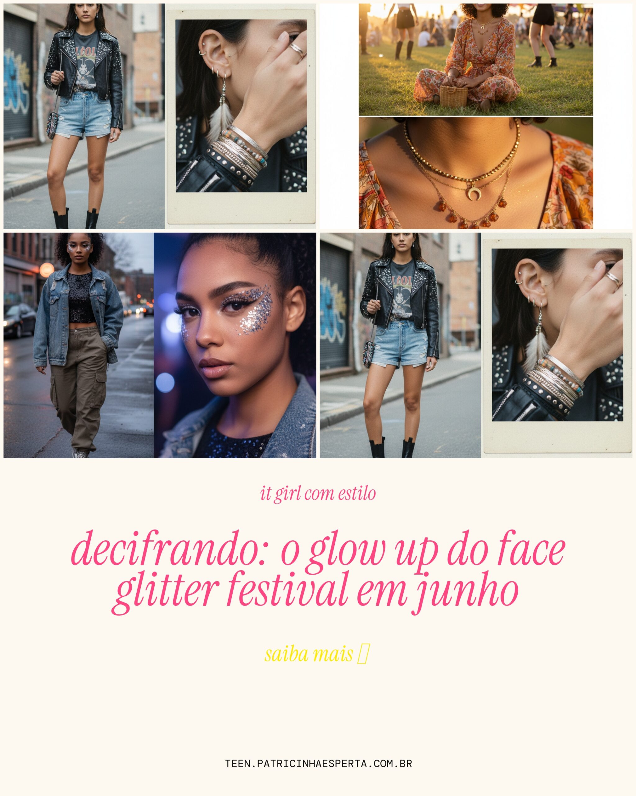 face glitter festival