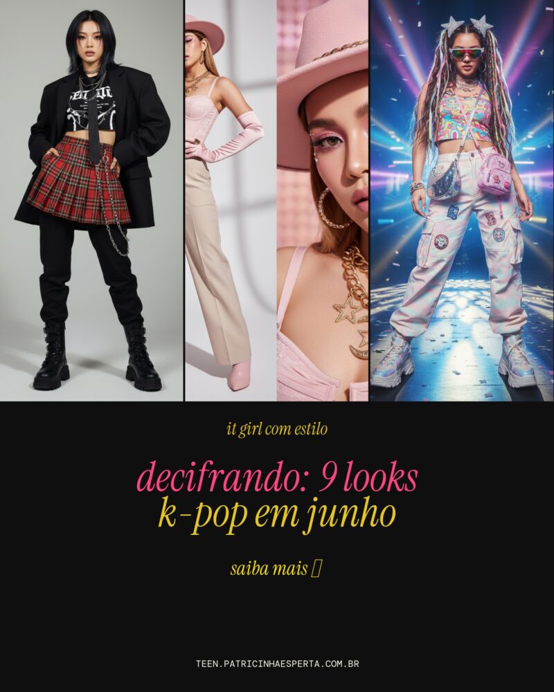 [BLOQUEADO DUP] Decifrando: 9 Looks K-Pop Em Junho