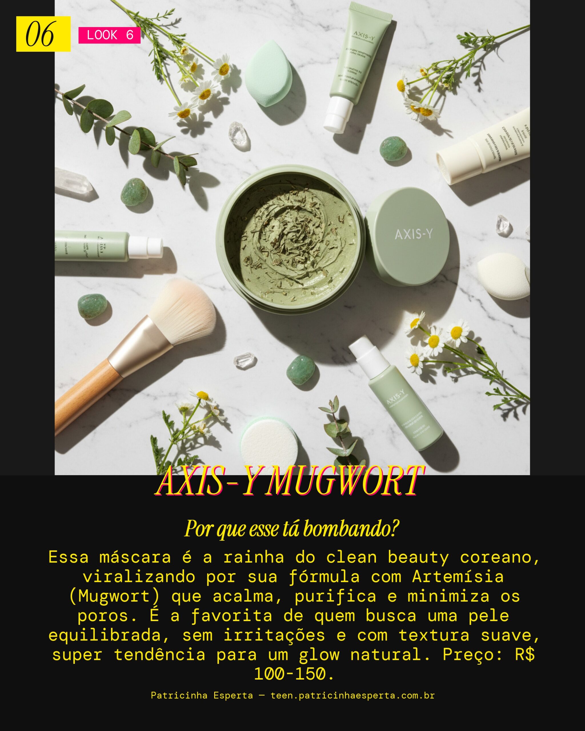 Axis-Y Mugwort Pore Clarifying Wash Off Pack