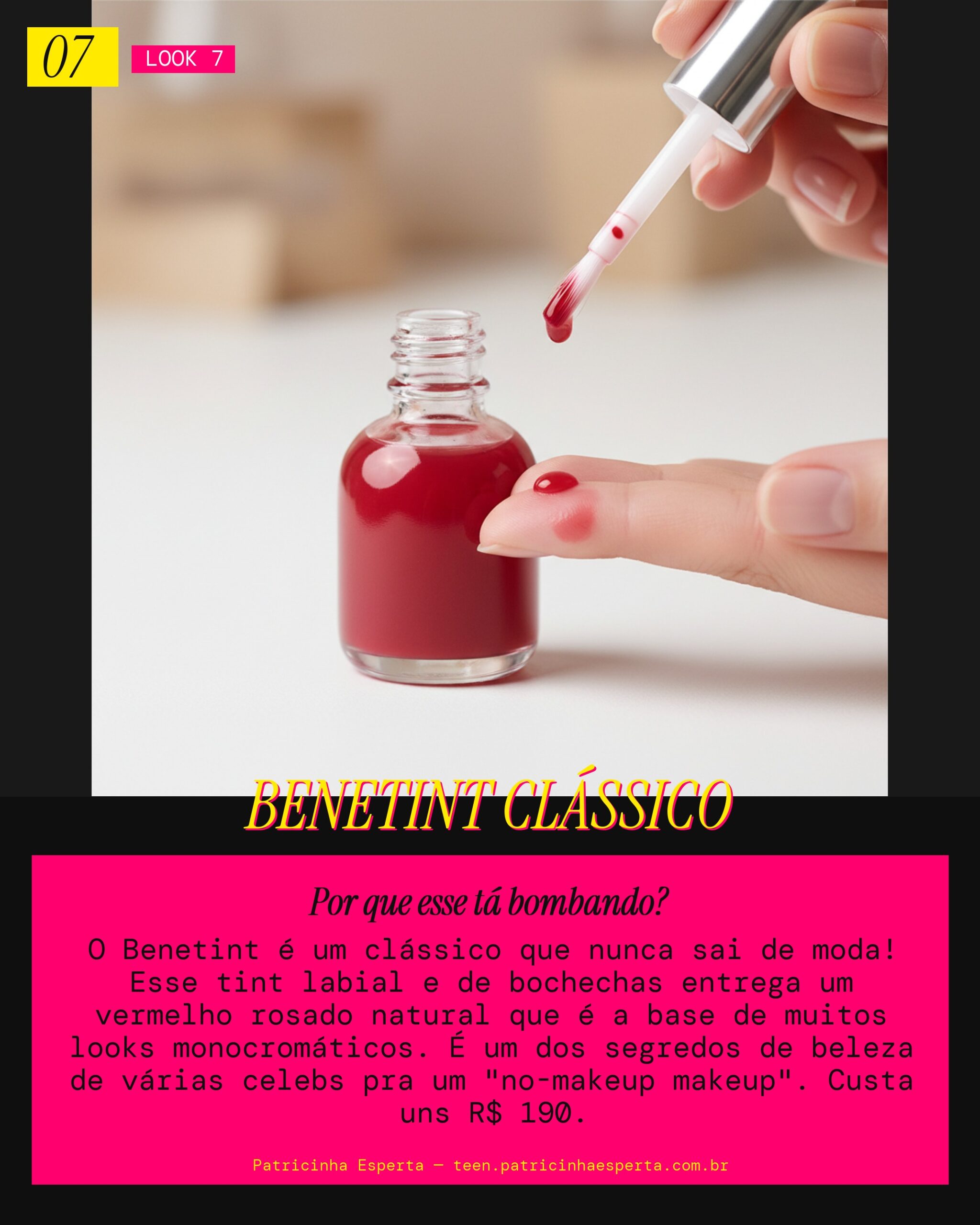 Benefit Cosmetics Benetint Lip & Cheek Stain