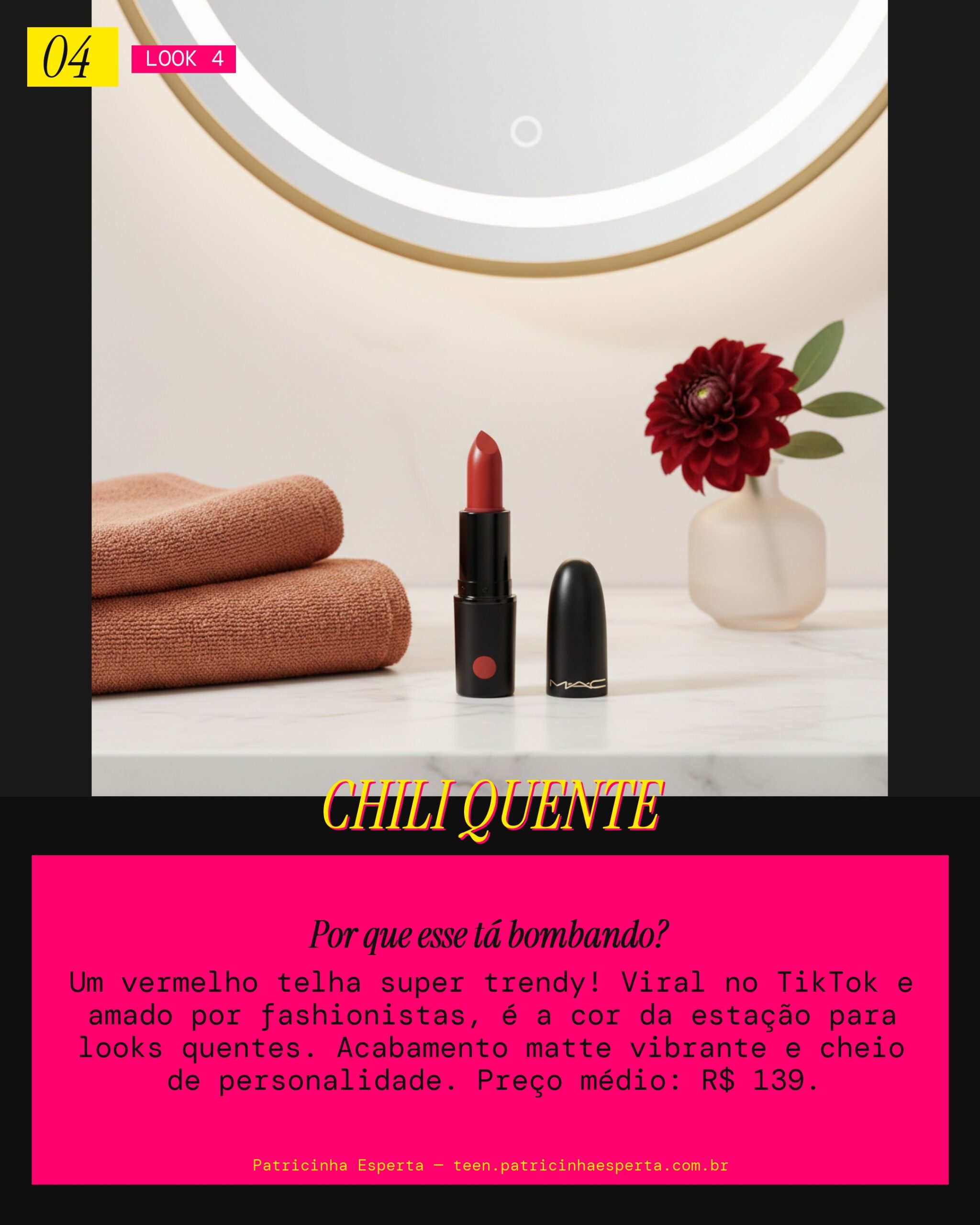 MAC Matte Lipstick - Chili