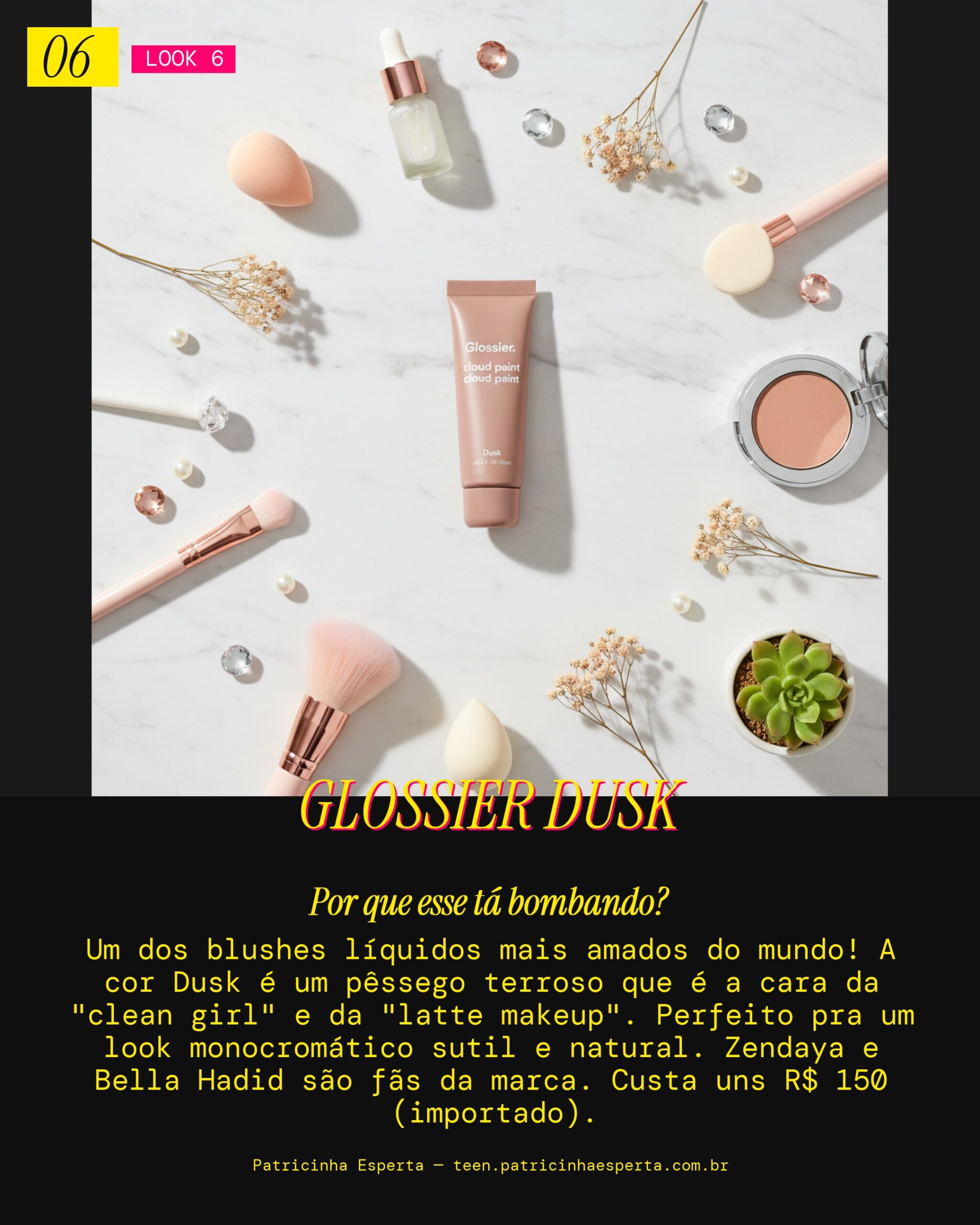 Glossier Cloud Paint, cor Dusk