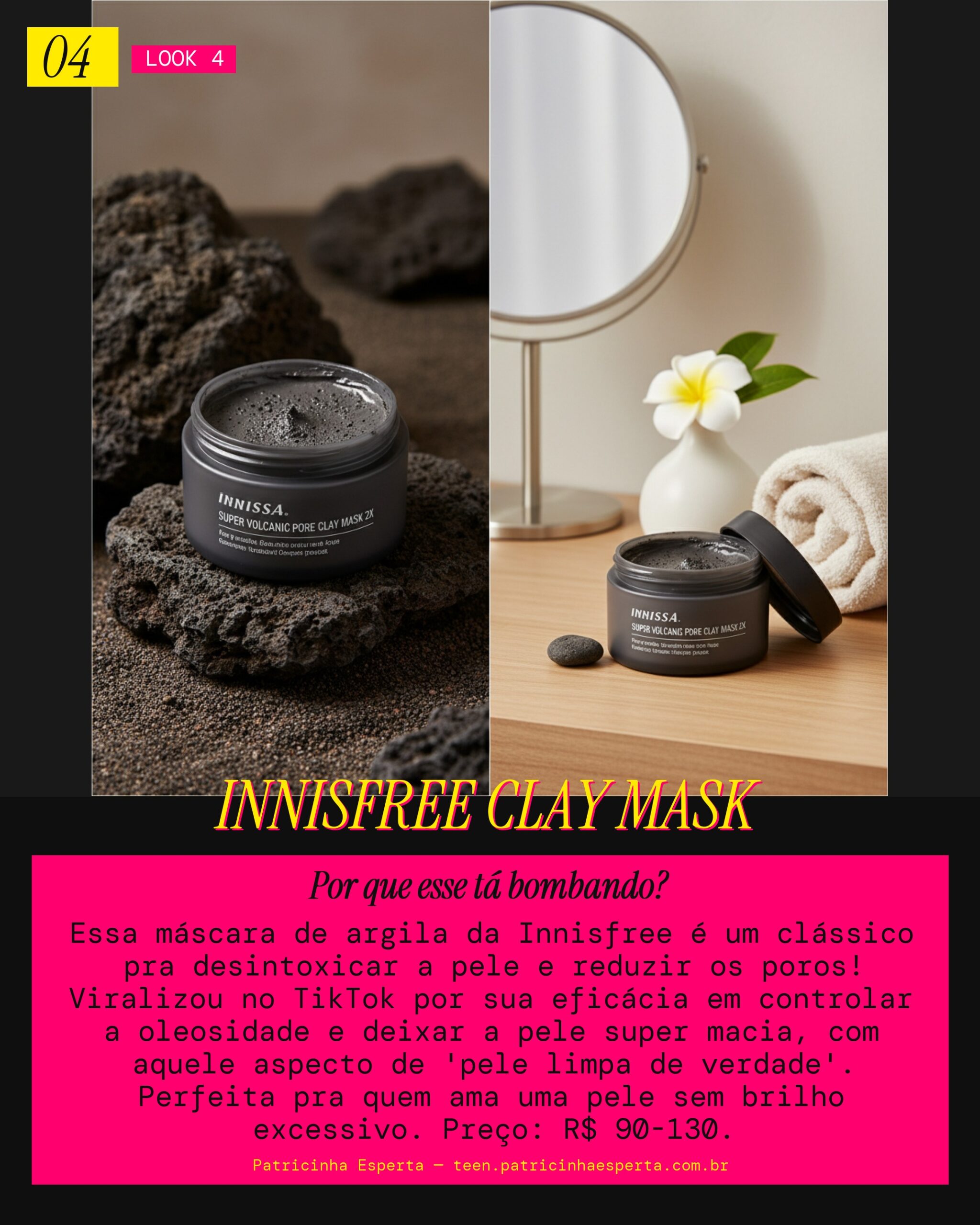 Innisfree Super Volcanic Pore Clay Mask 2X