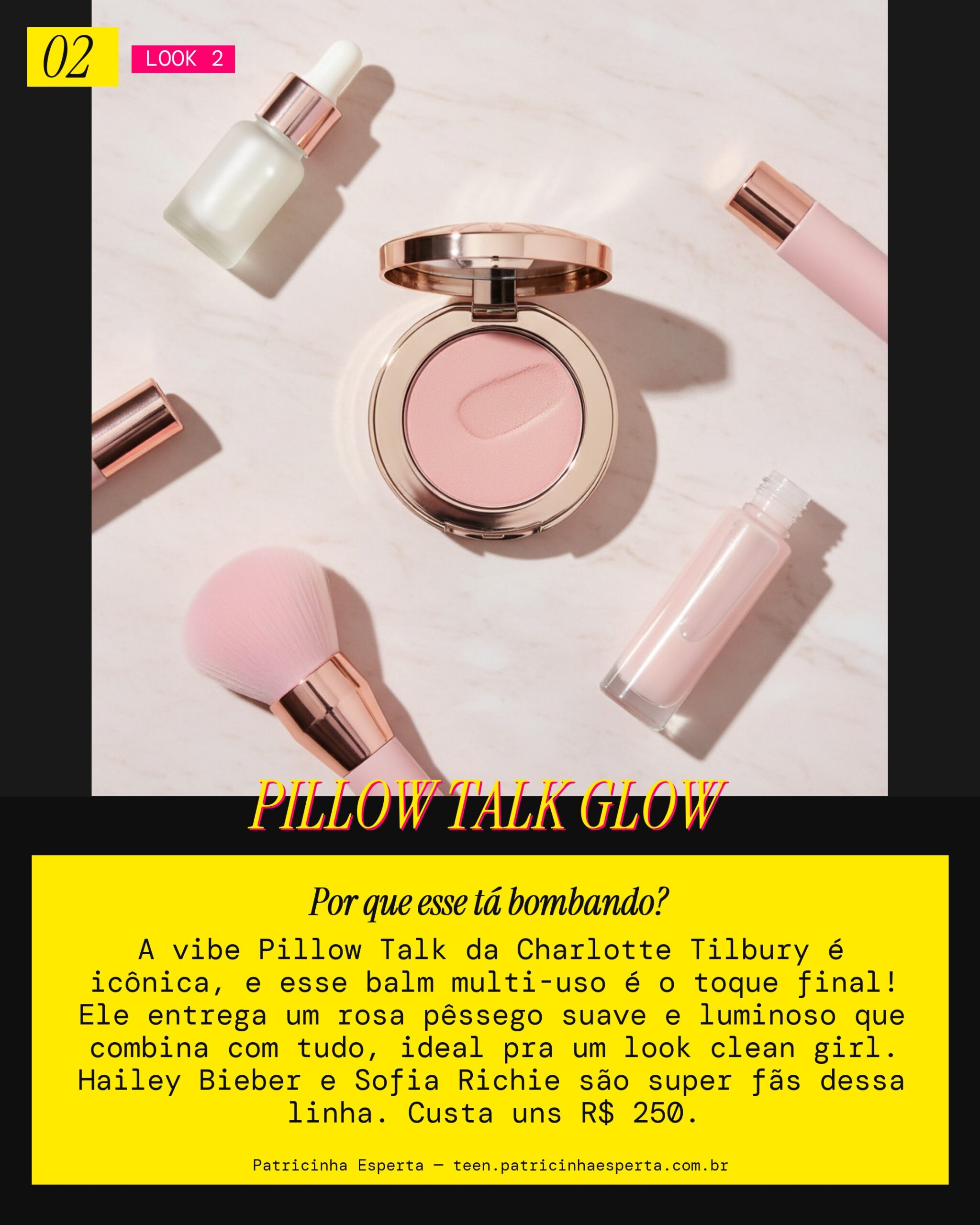 Charlotte Tilbury Pillow Talk Lip & Cheek Glow, cor Dreamy Pink