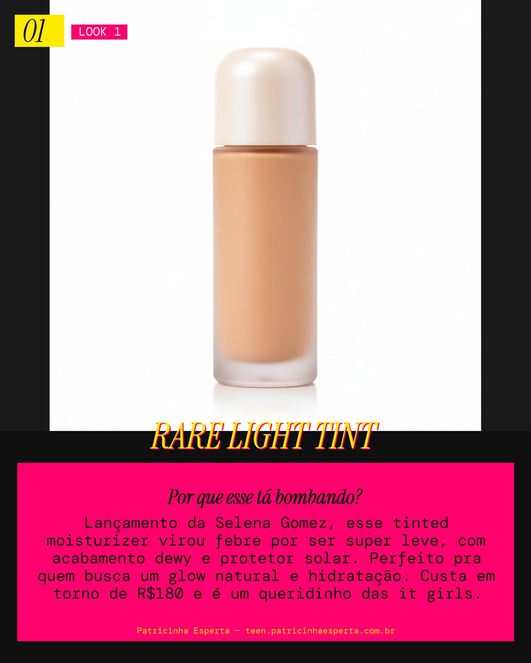 Rare Beauty Positive Light Tinted Moisturizer Broad Spectrum SPF 20