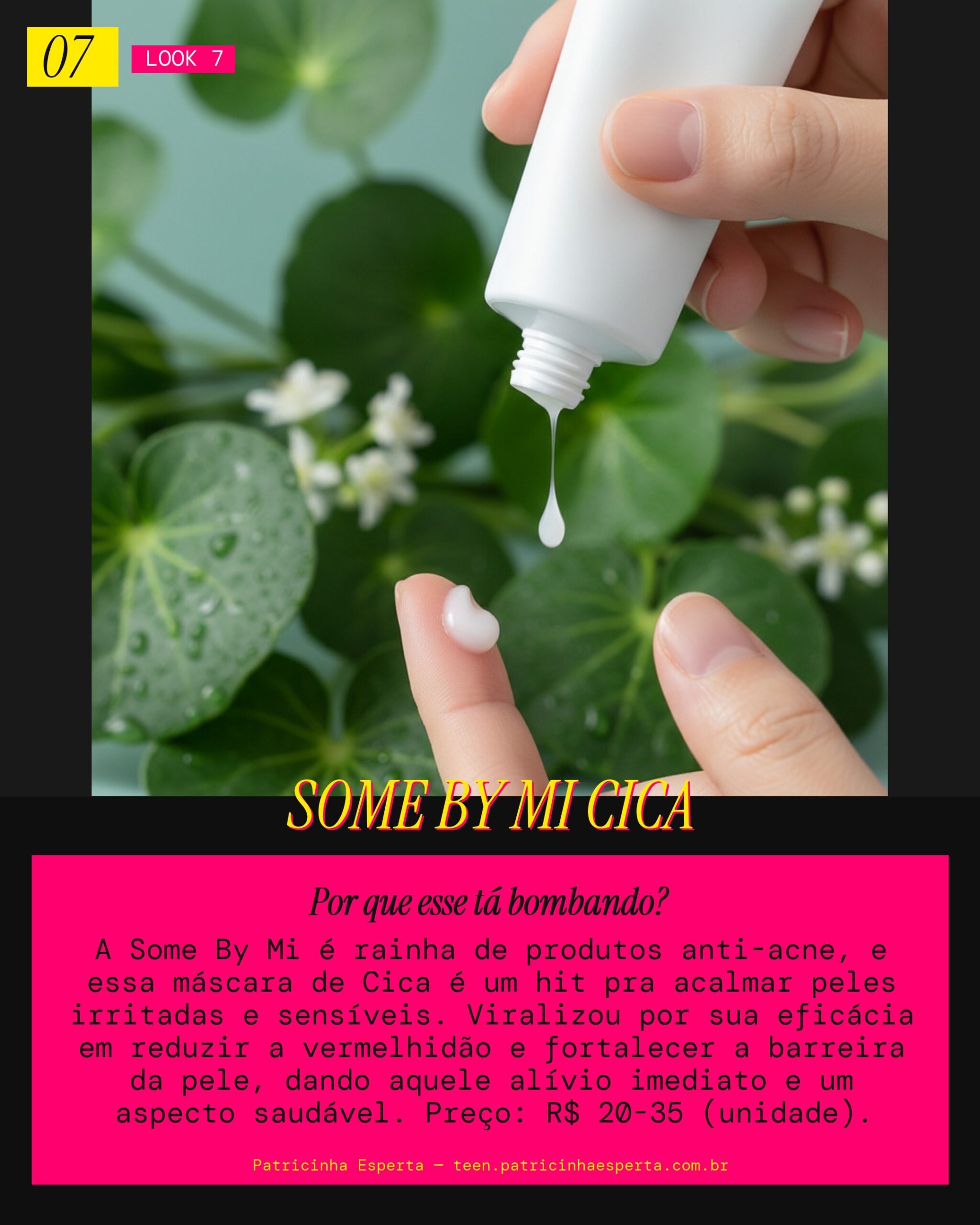 SOME BY MI Real Cica Calming Mask