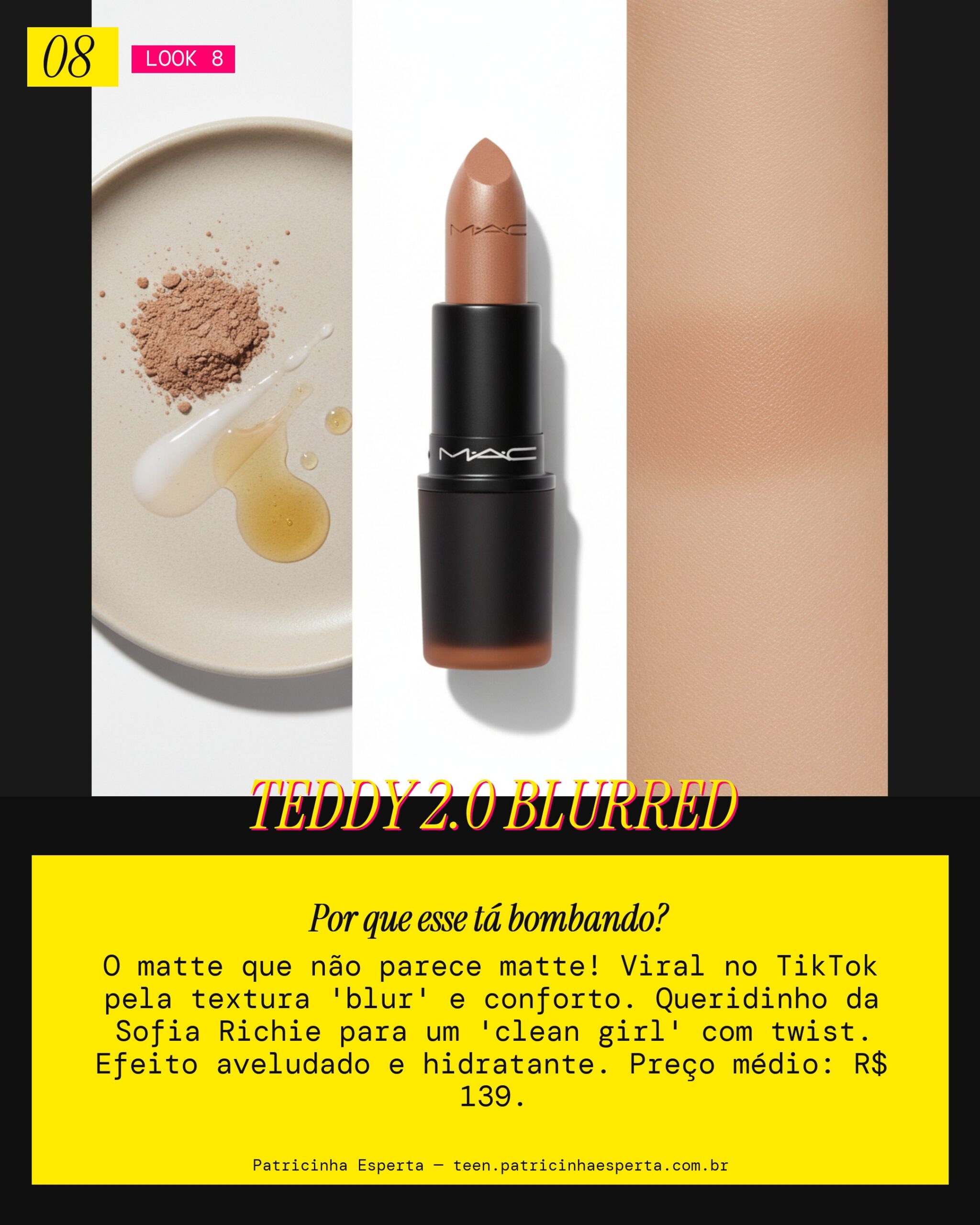 MAC Powder Kiss Lipstick - Teddy 2.0