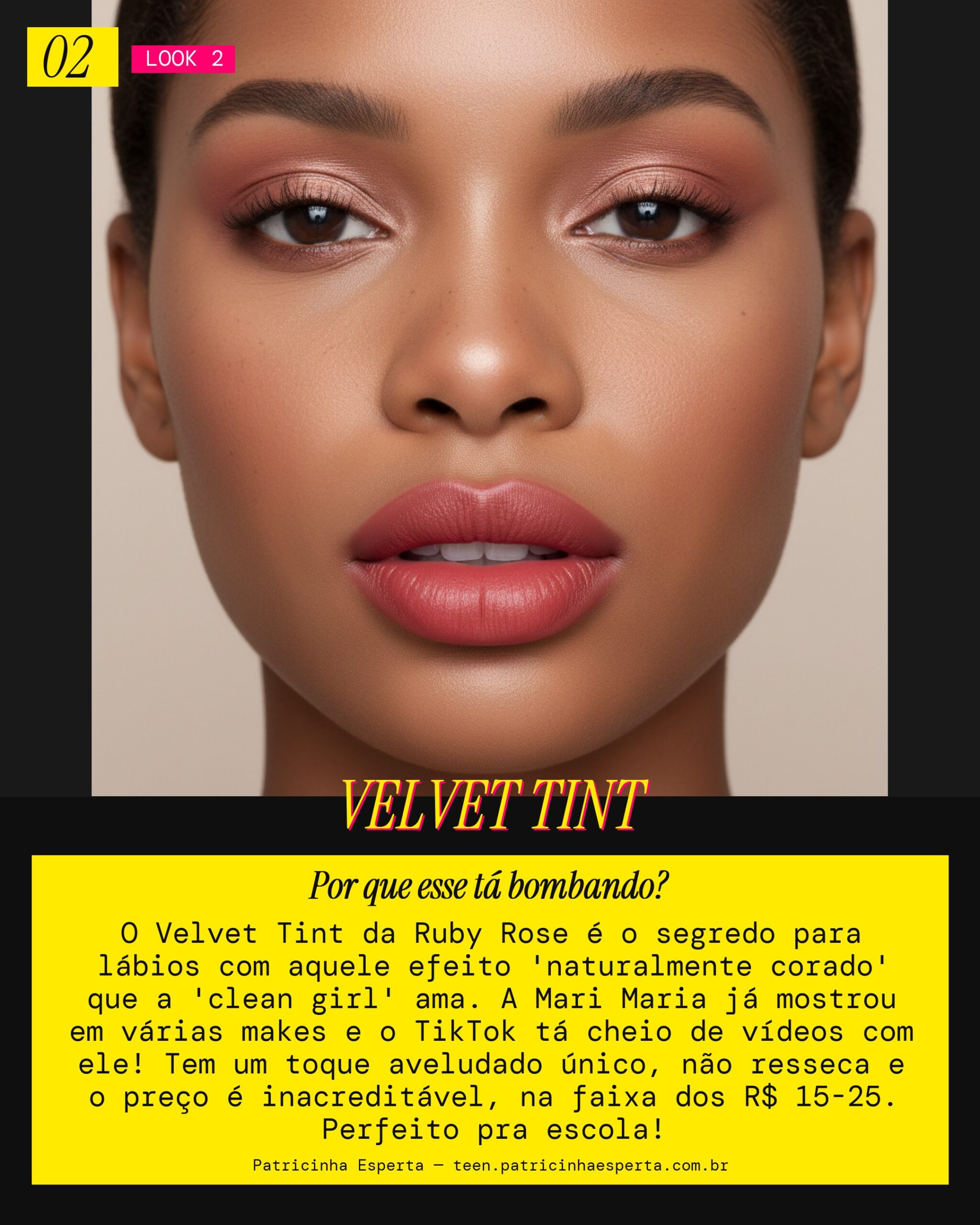 Ruby Rose Velvet Tint Tinta Labial Feels Mood