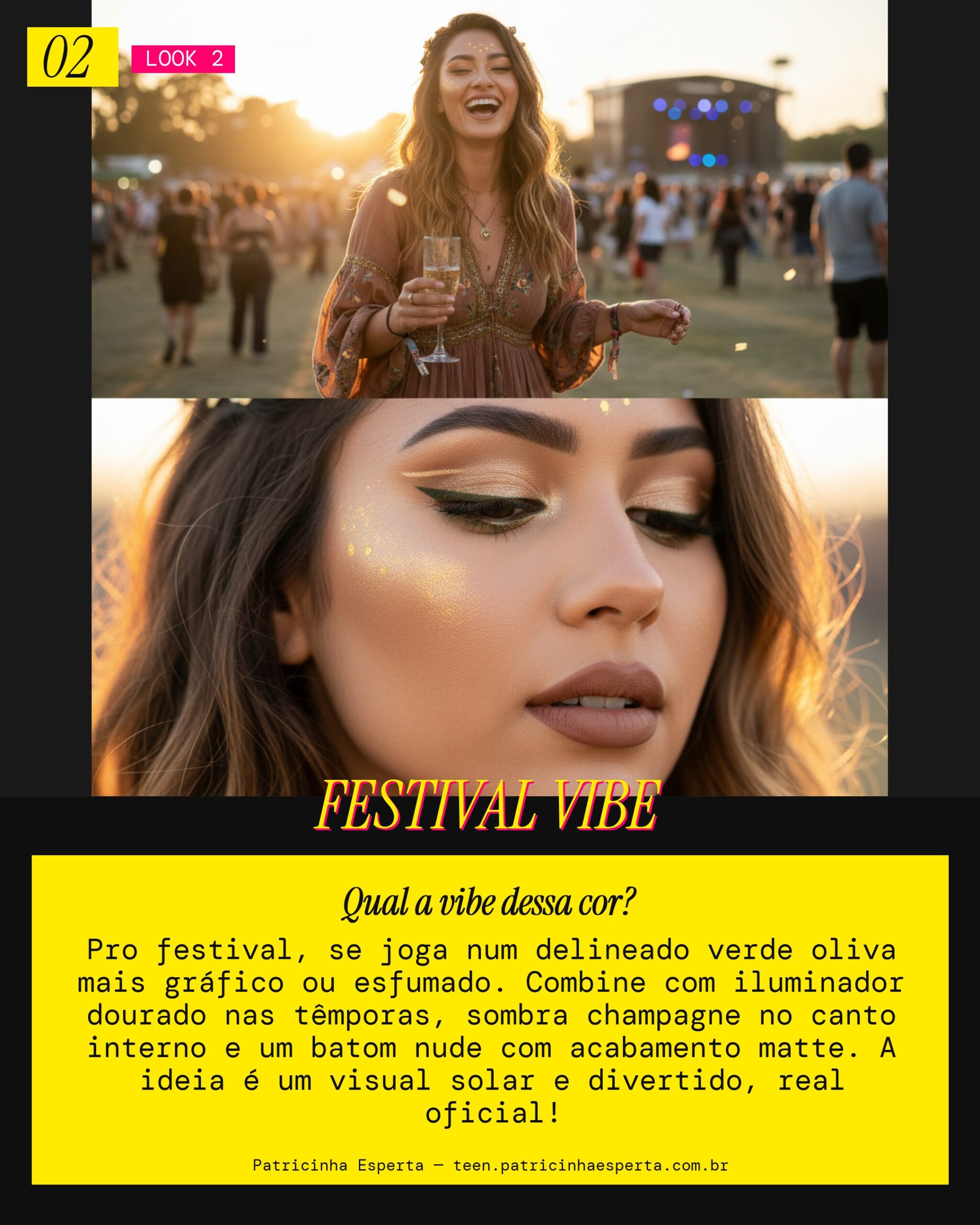 Look 2: Festival Boho Sunkissed