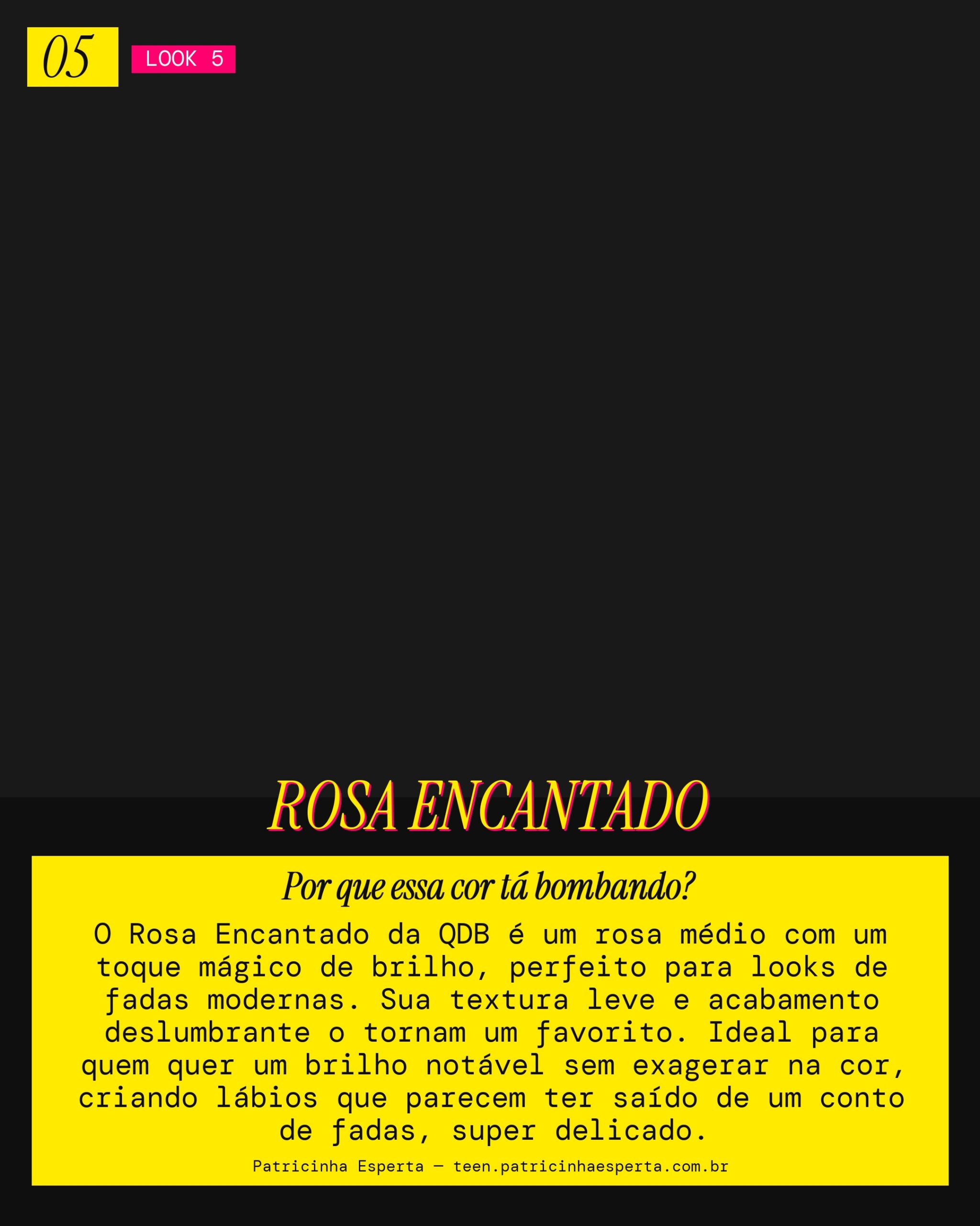 Gloss Labial Quem Disse, Berenice? - Cor Rosa Encantado