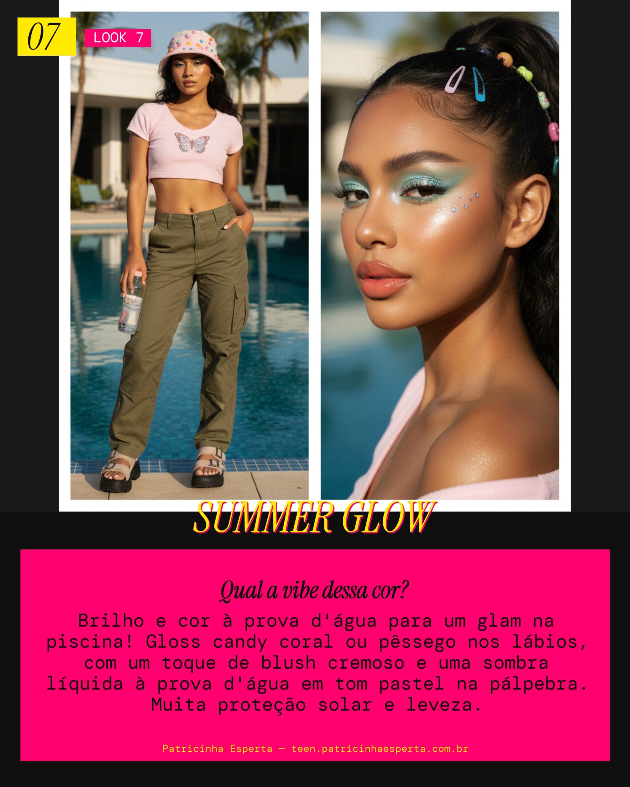 Look 7: Pool Party Glam