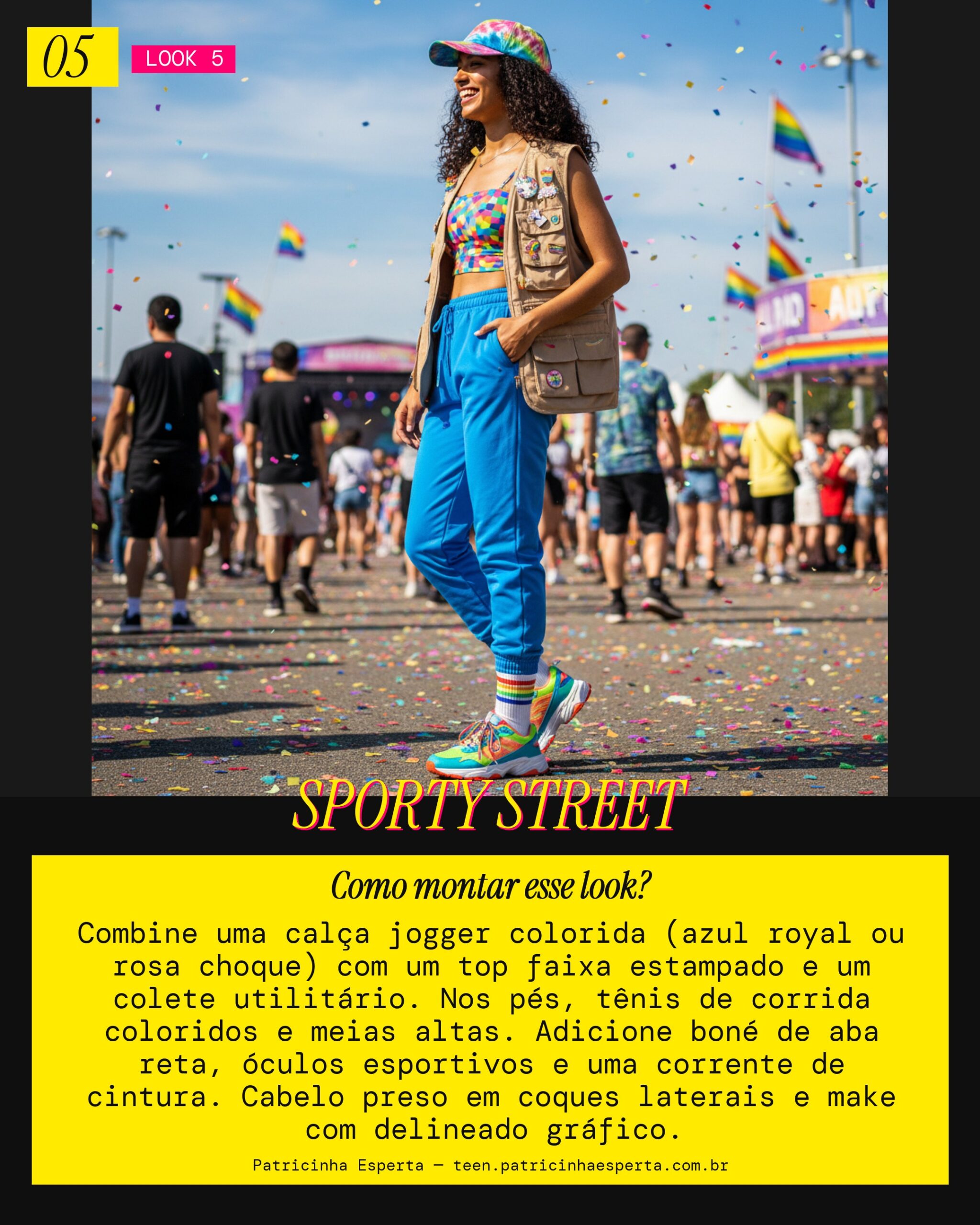 Sporty Street: Conforto e Atitude Colorida!