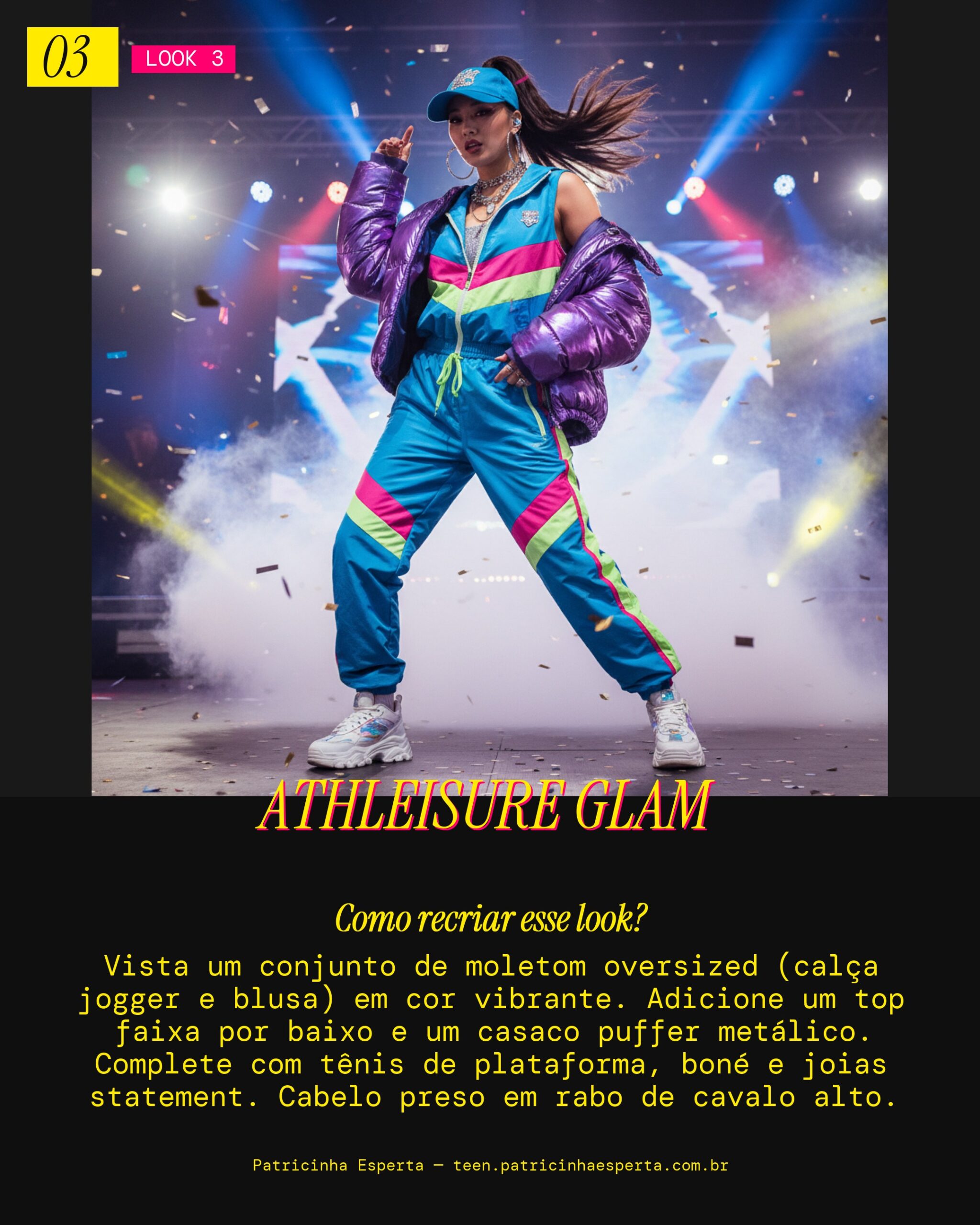 Look 3: Sporty Power