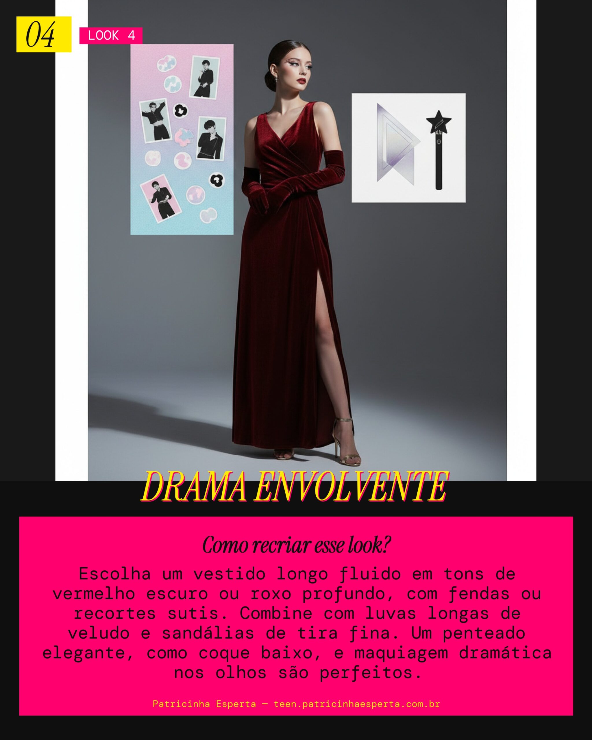 Look 4: Baile da Lua de Sangue