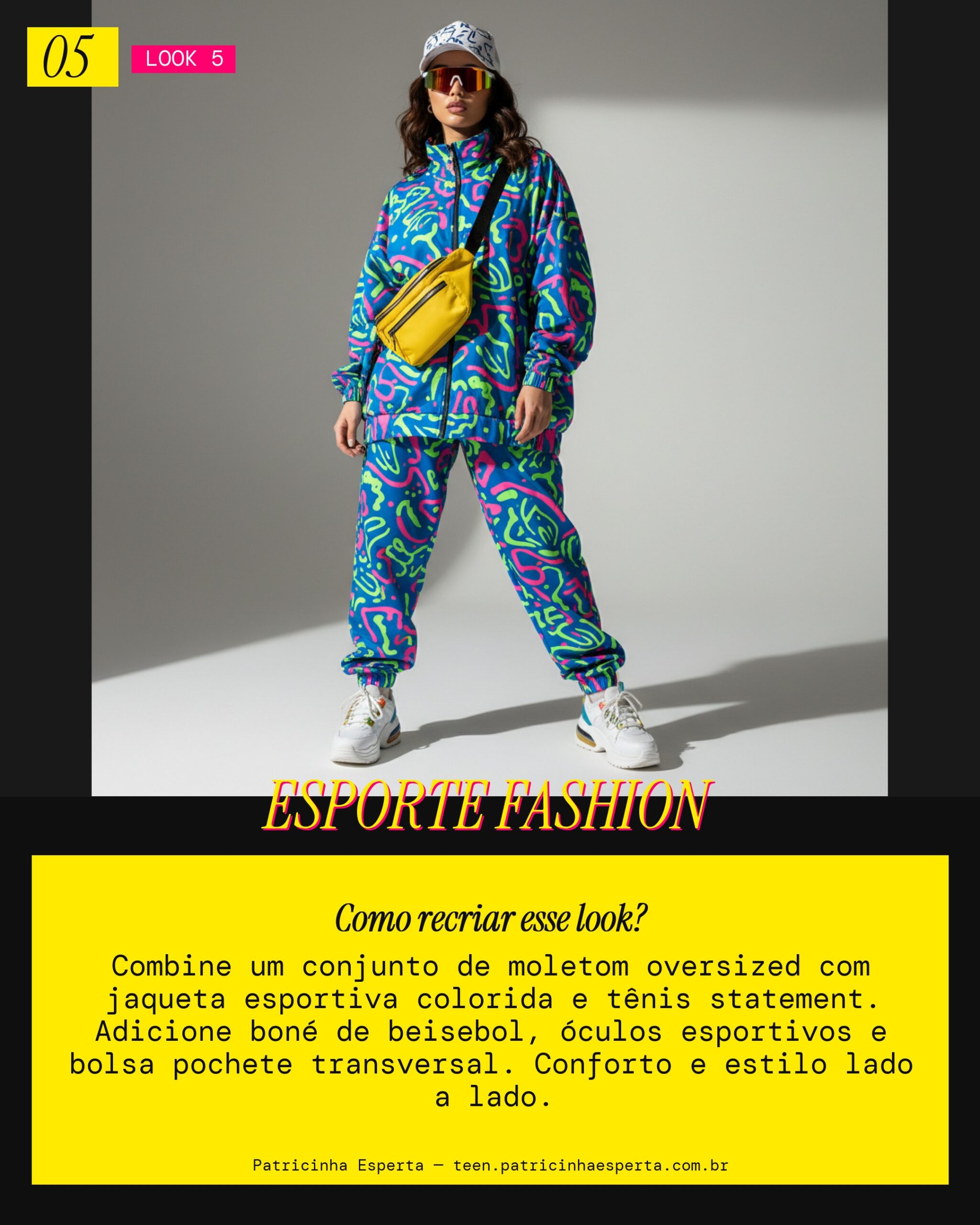 Look 5: Sporty Chic Coreano