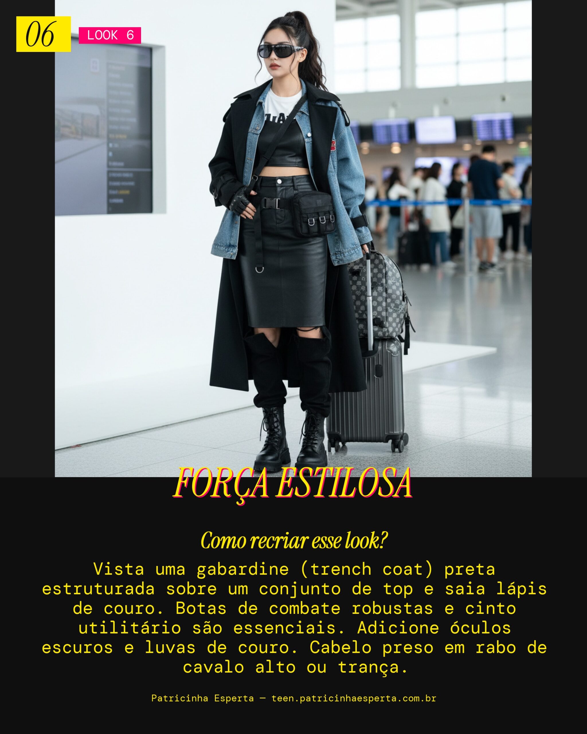 Look 6: Caçadora Moderna