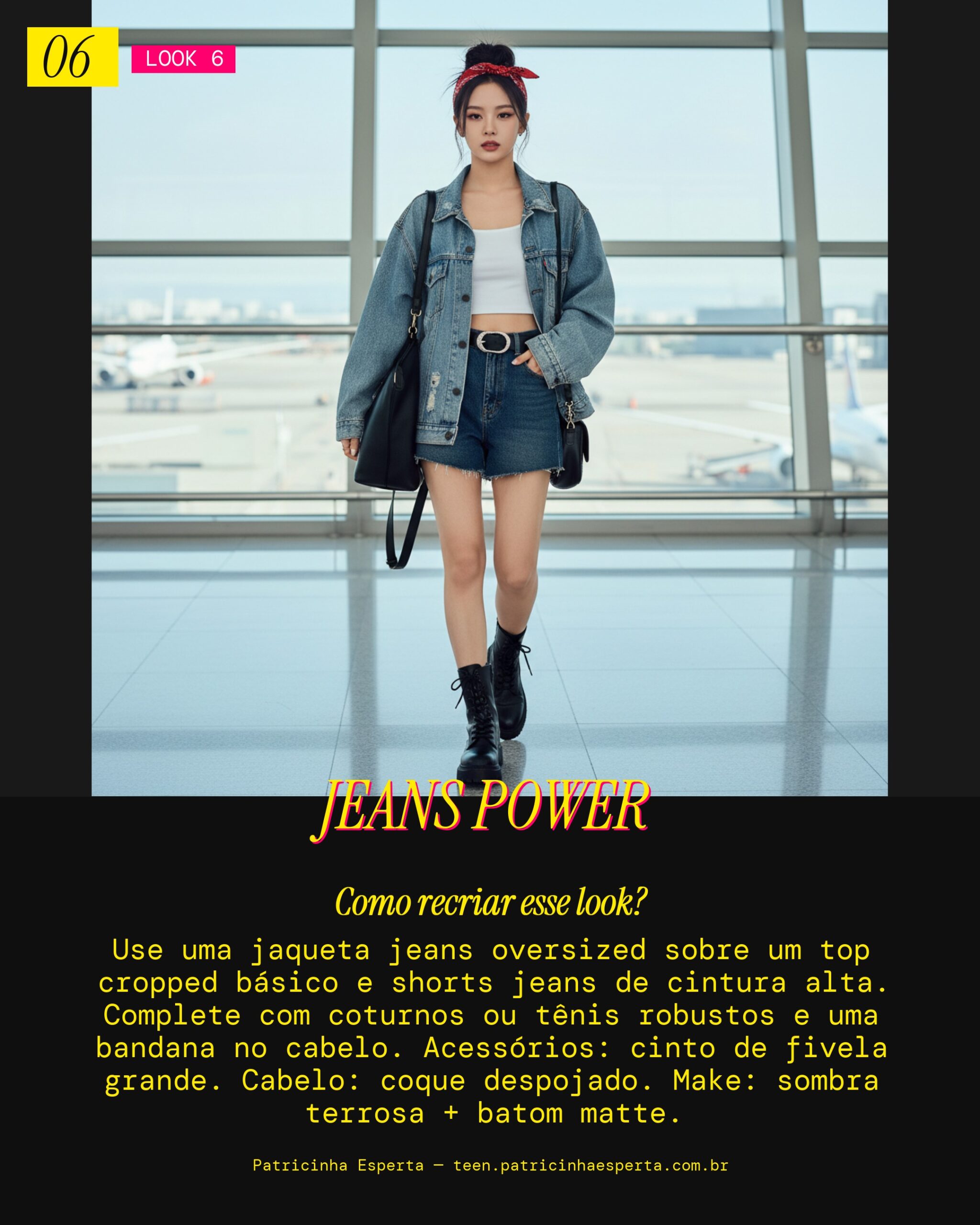 Look 6: Denim on Denim Despojado