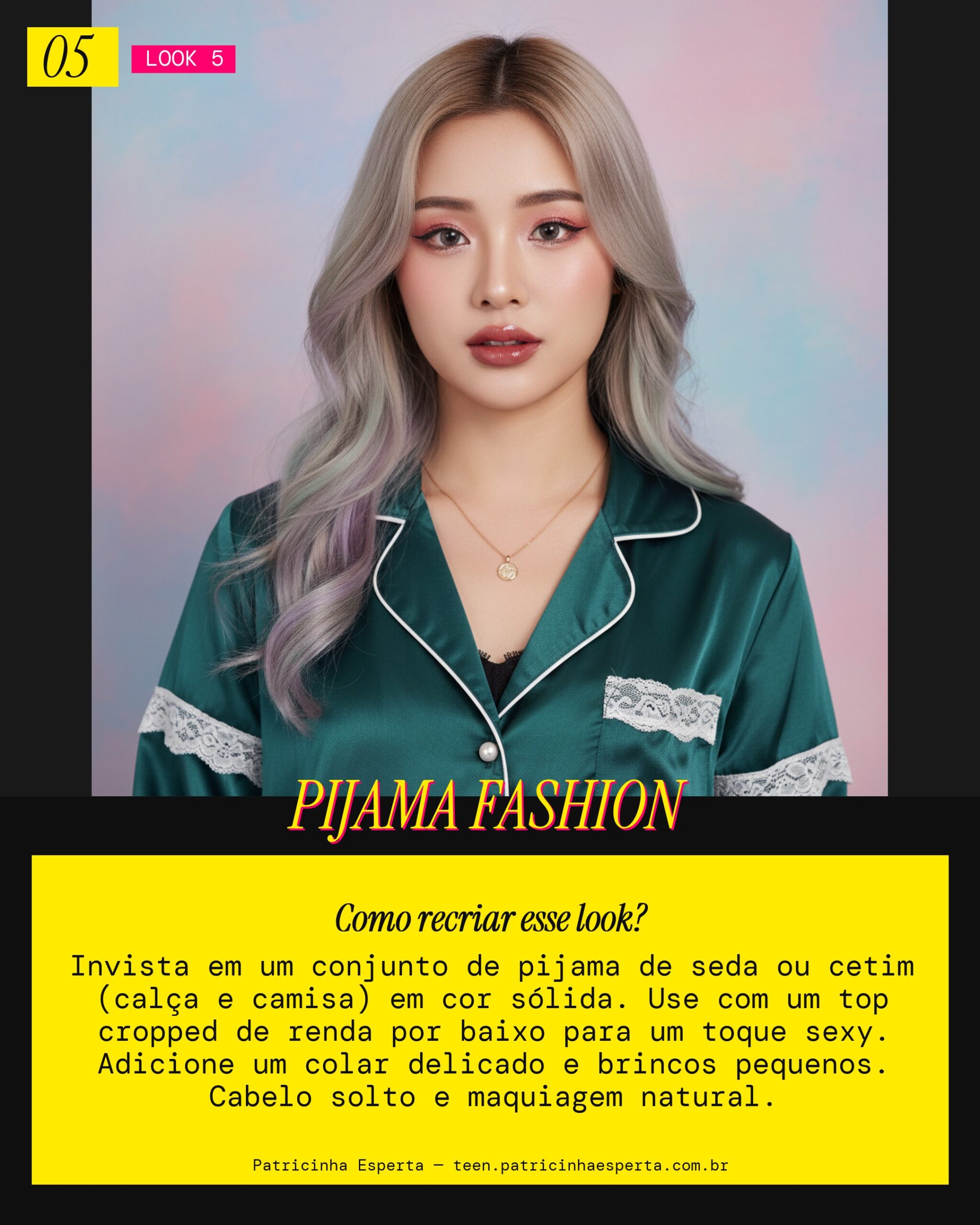 Look 5: Nighttime Luxe PJs