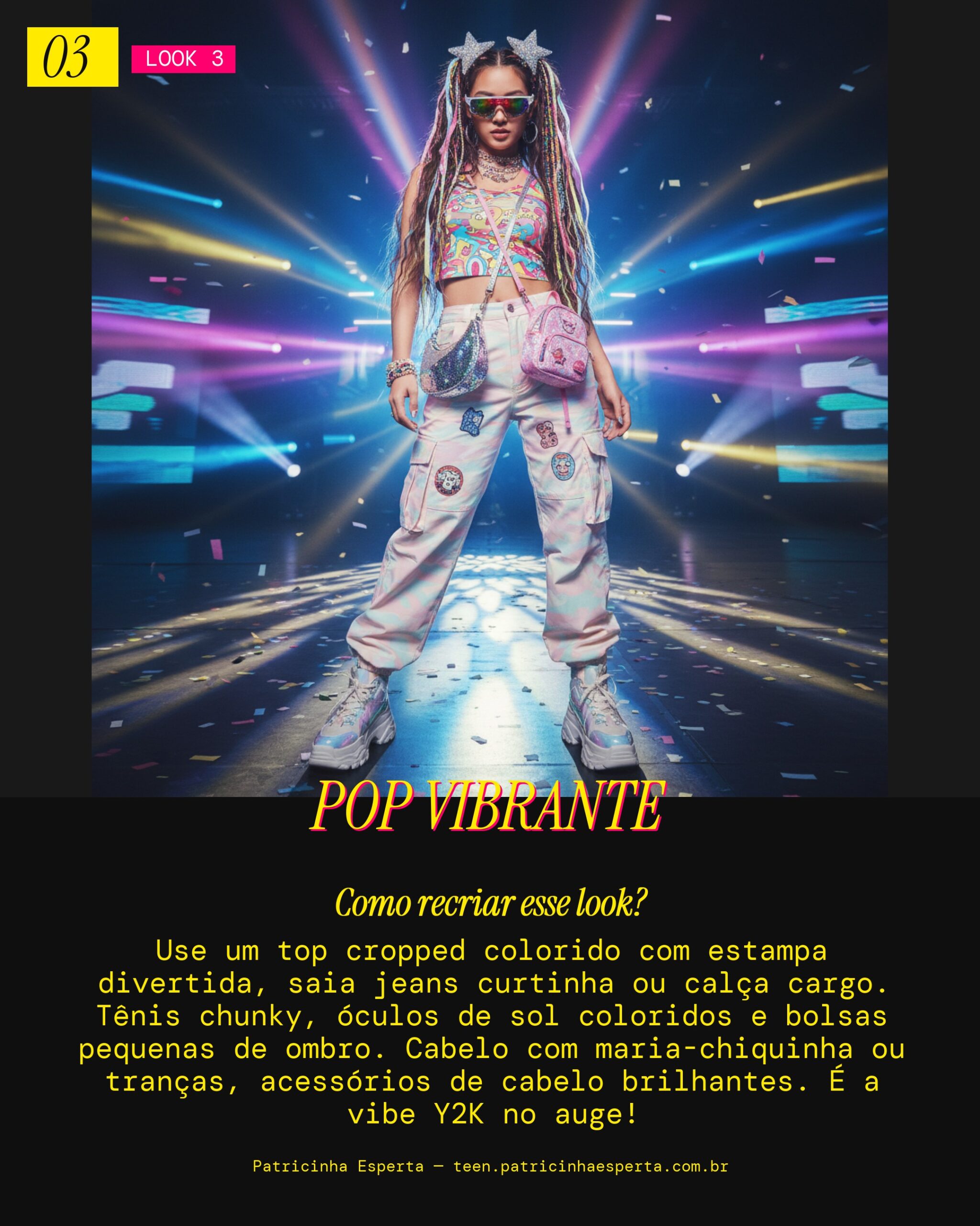 Look 'Queencard' Y2K Pop