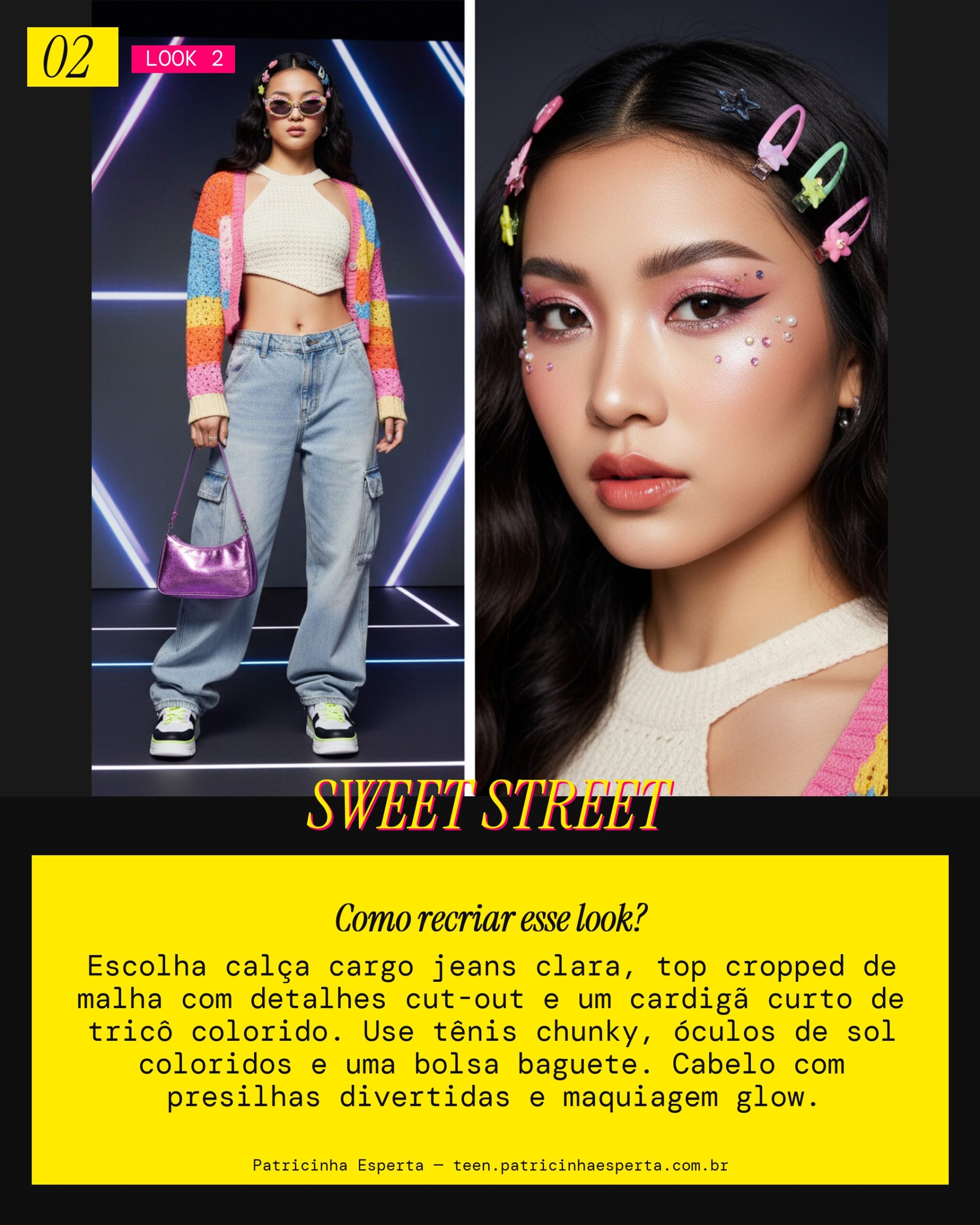 Look 2: Y2K Glam Chic