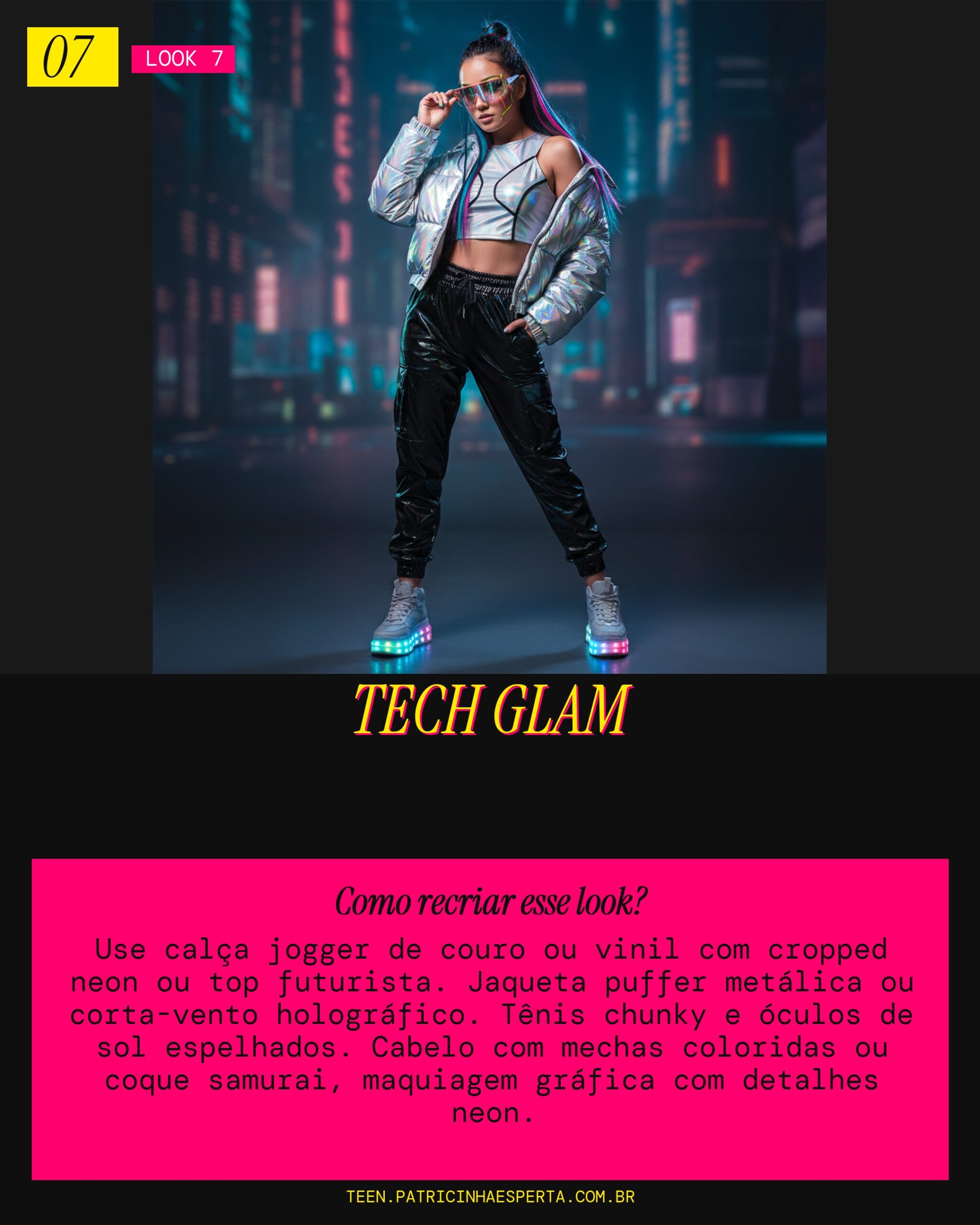 Viajante Temporal Cyberpunk