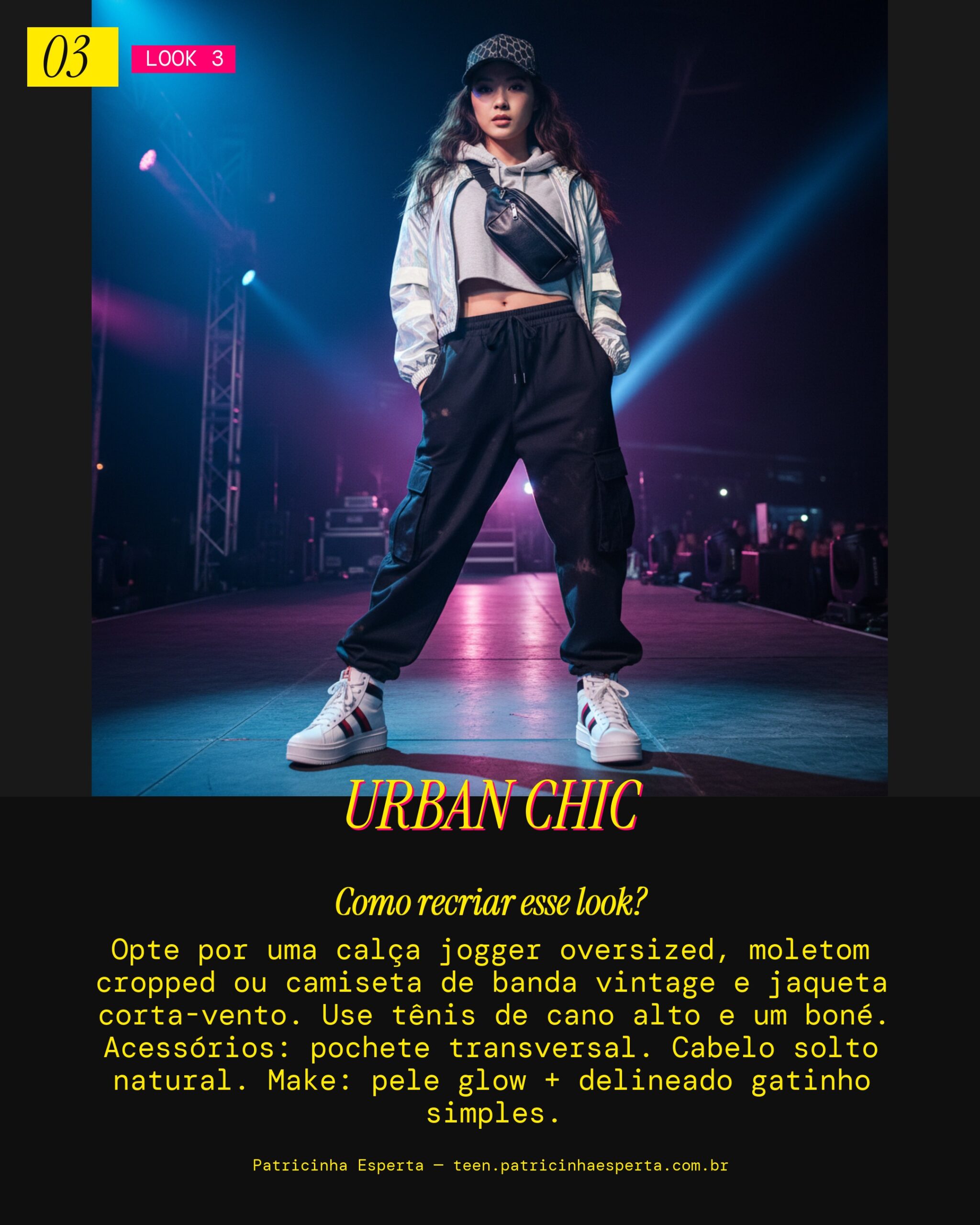 Look 3: Streetwear Urbano Cool