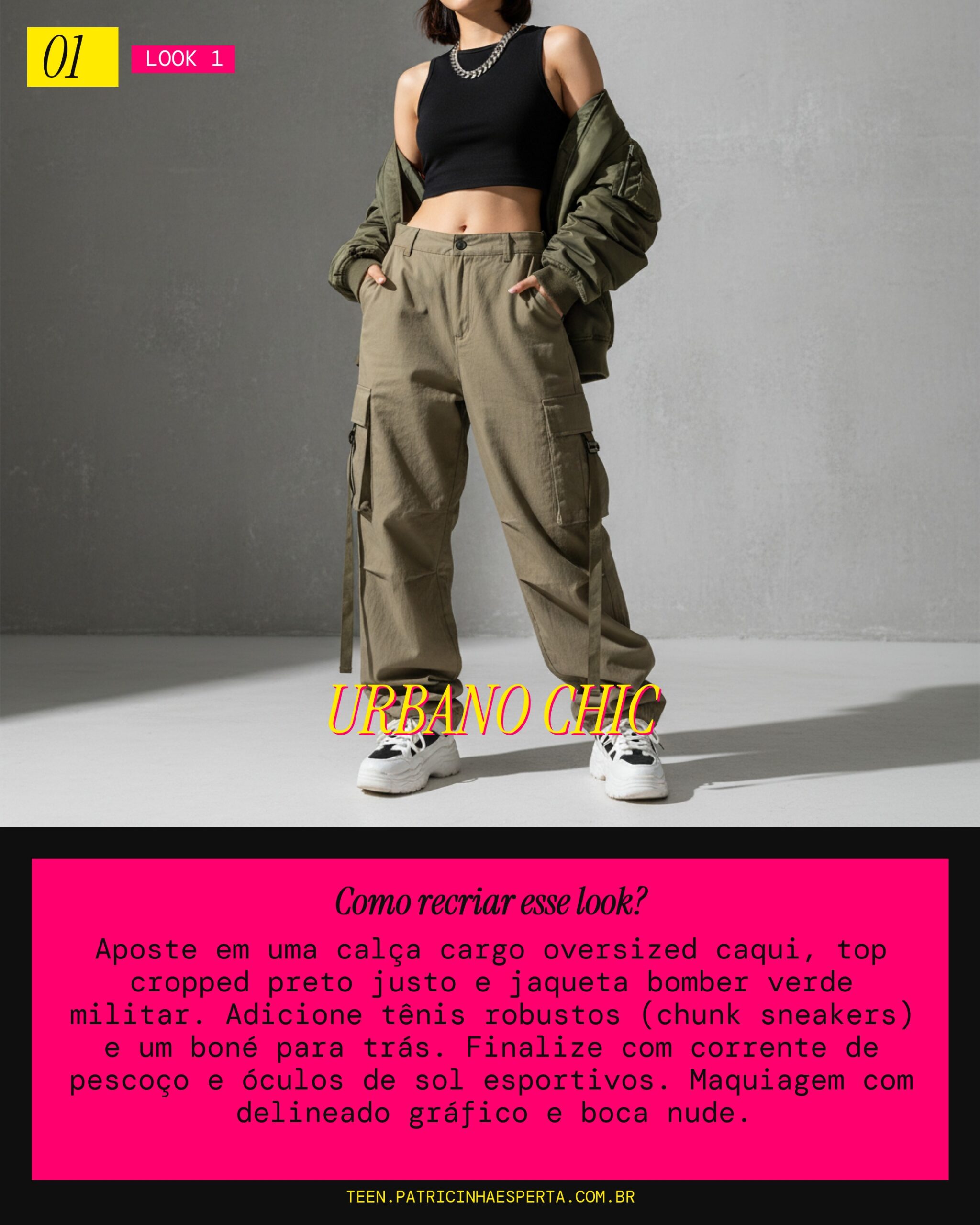 Look 1: Streetwear Urbano Cool