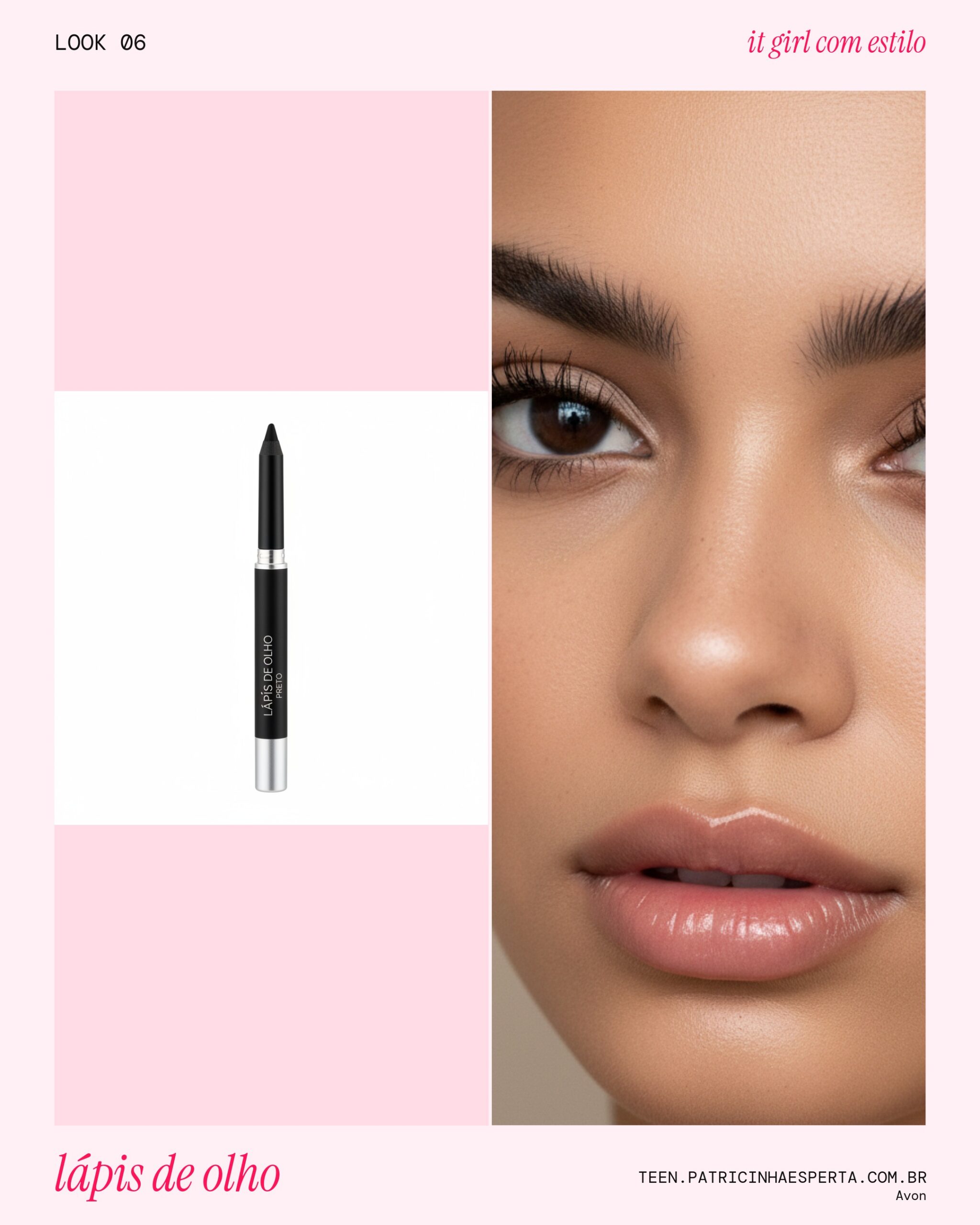 Avon Color Trend Lápis para Olhos Preto