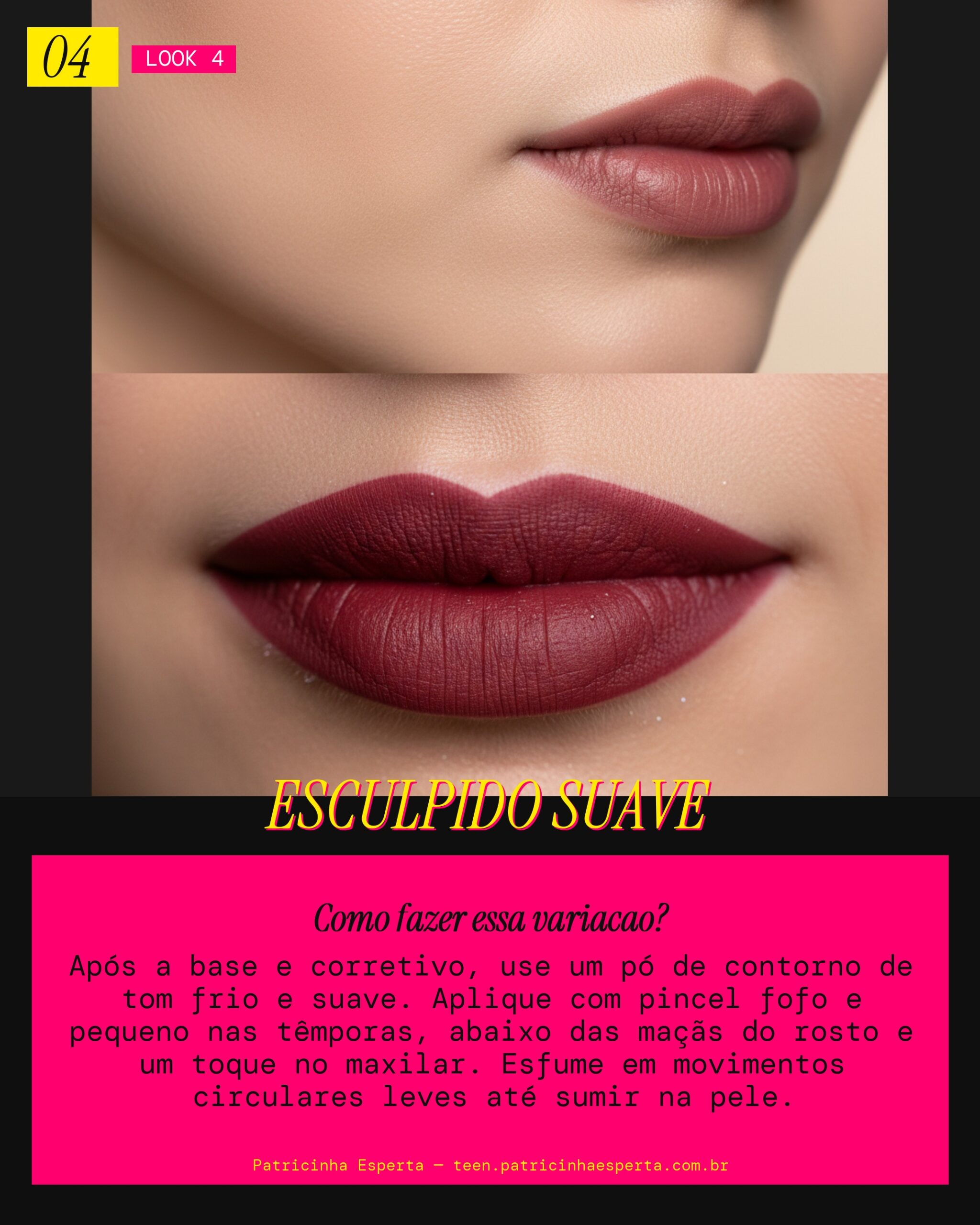Contorno "Soft Sculpt" com Pó