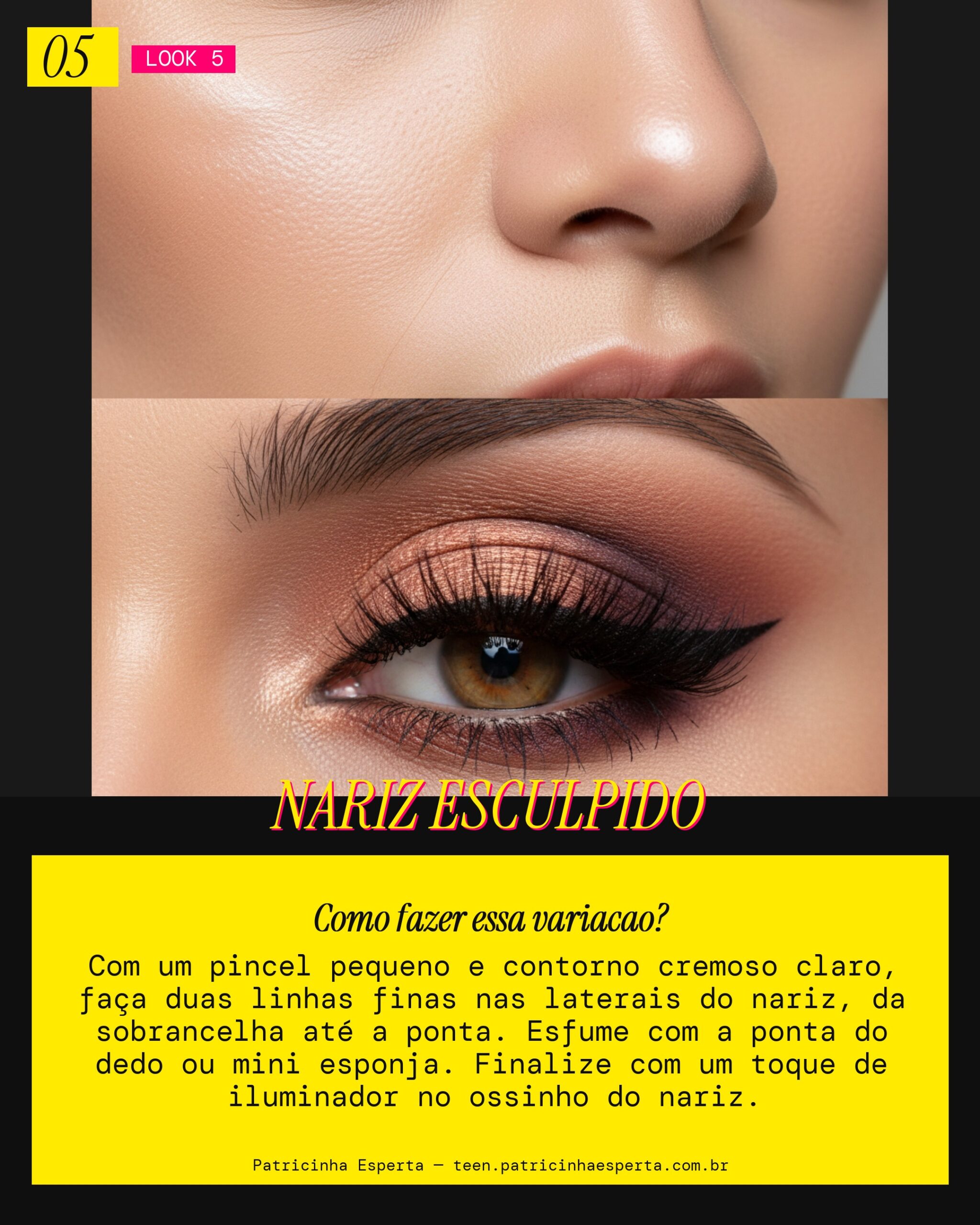 Contorno de Nariz "Fininho" (Super Leve)