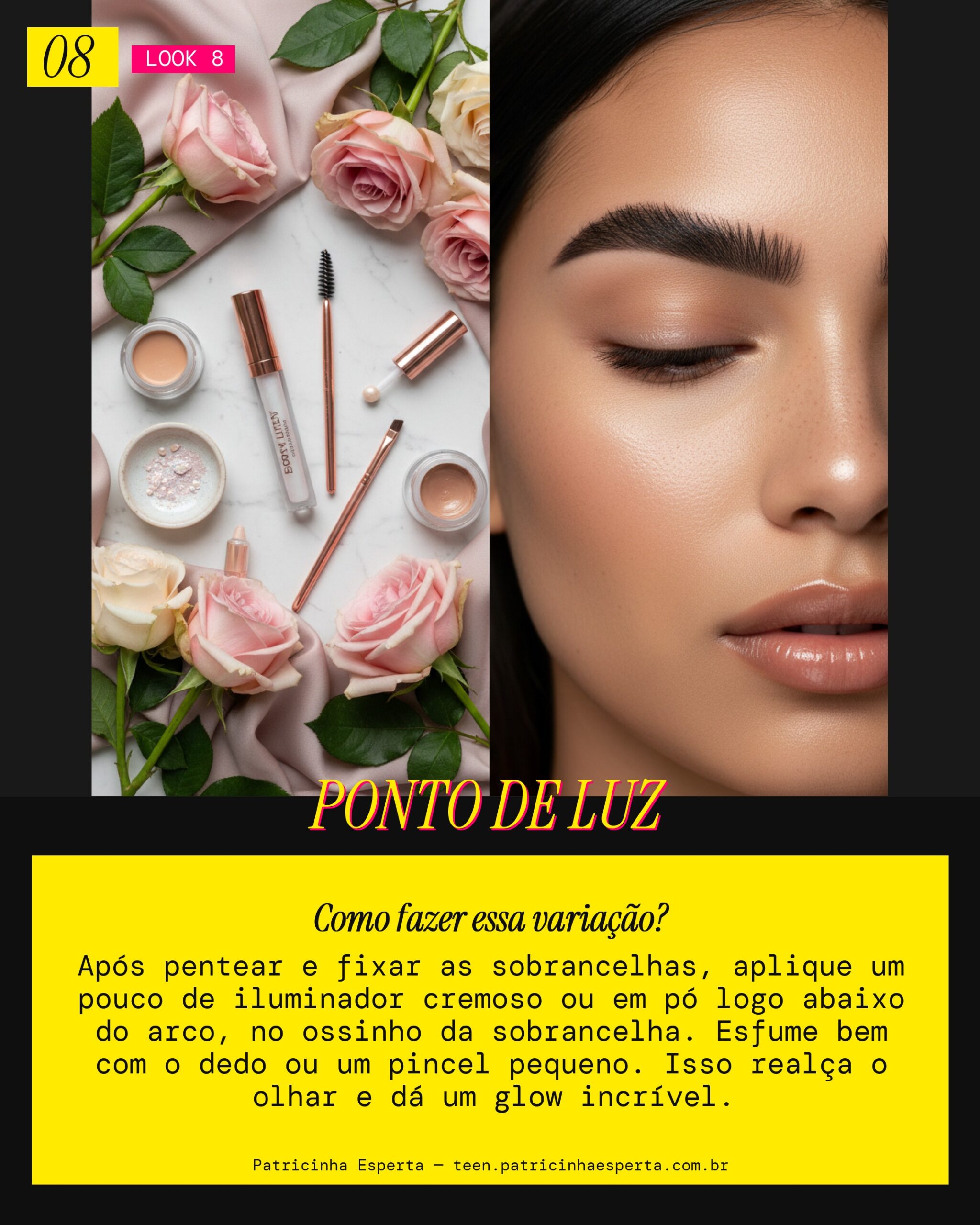 Com Ponto de Luz: Iluminando o Arco