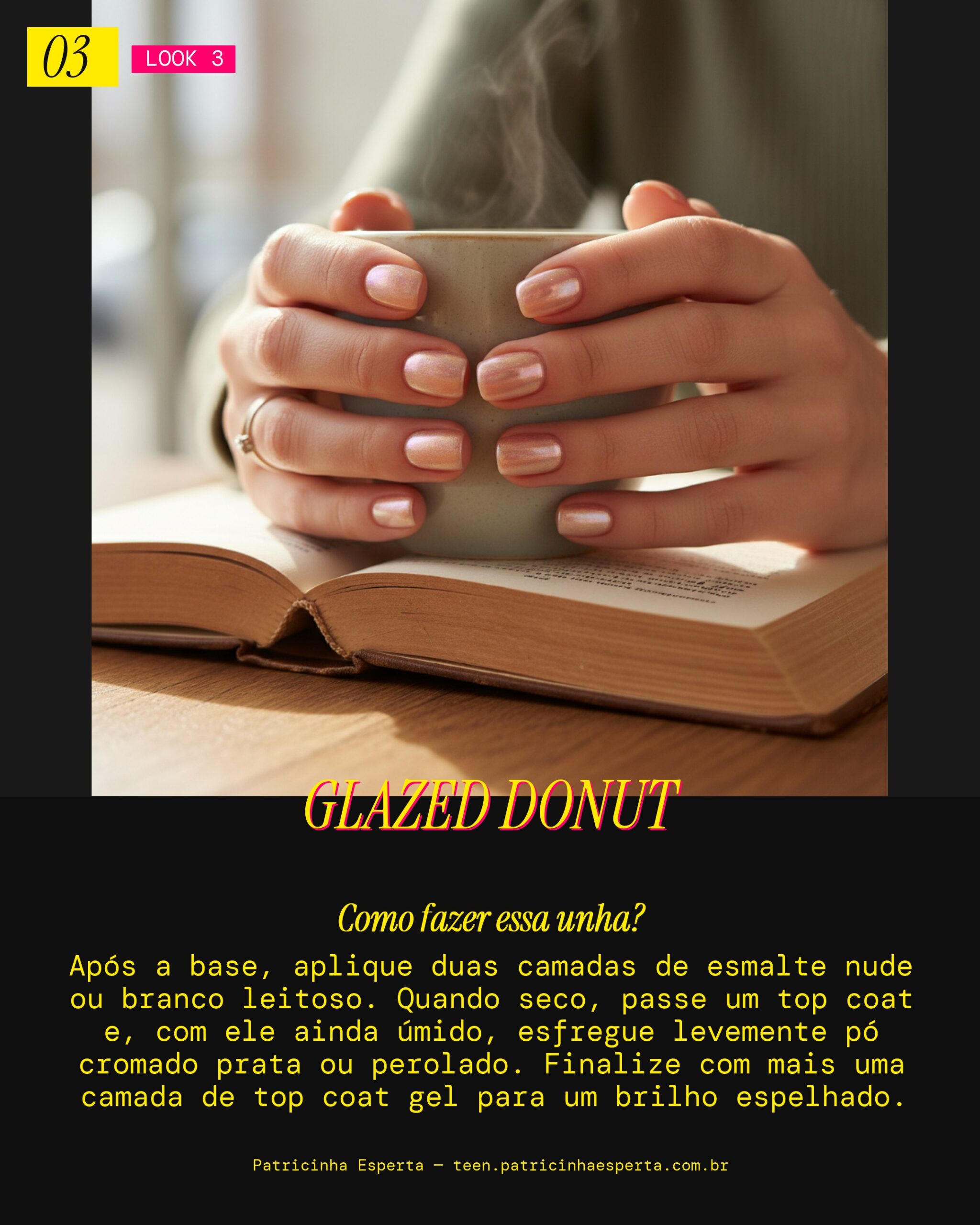 Glazed Donut Nails: Brilho de milhões