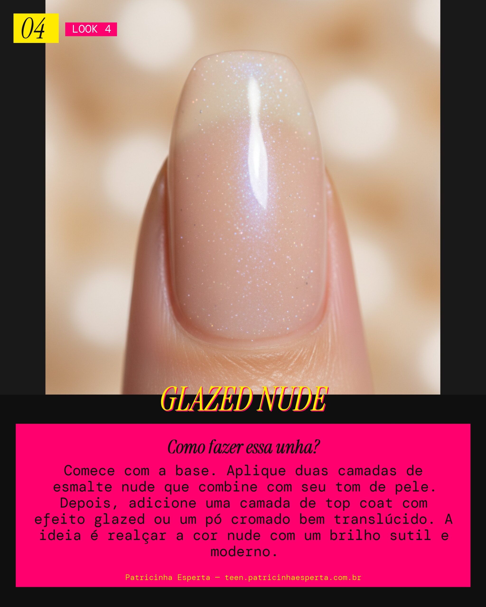 Look 4: Glazed Nude Chic, Sofisticação Minimalista