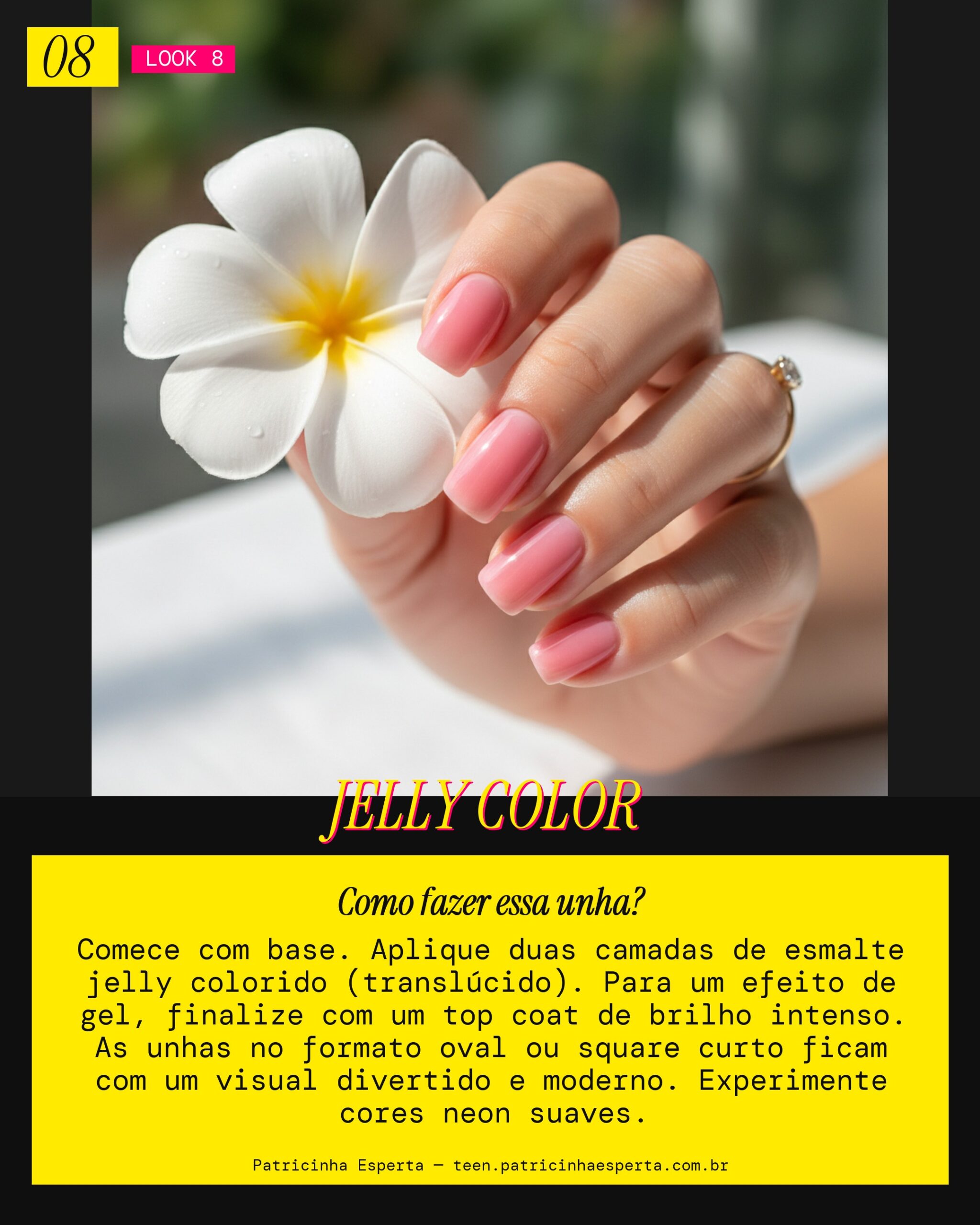 Jelly Color: Transparência Divertida