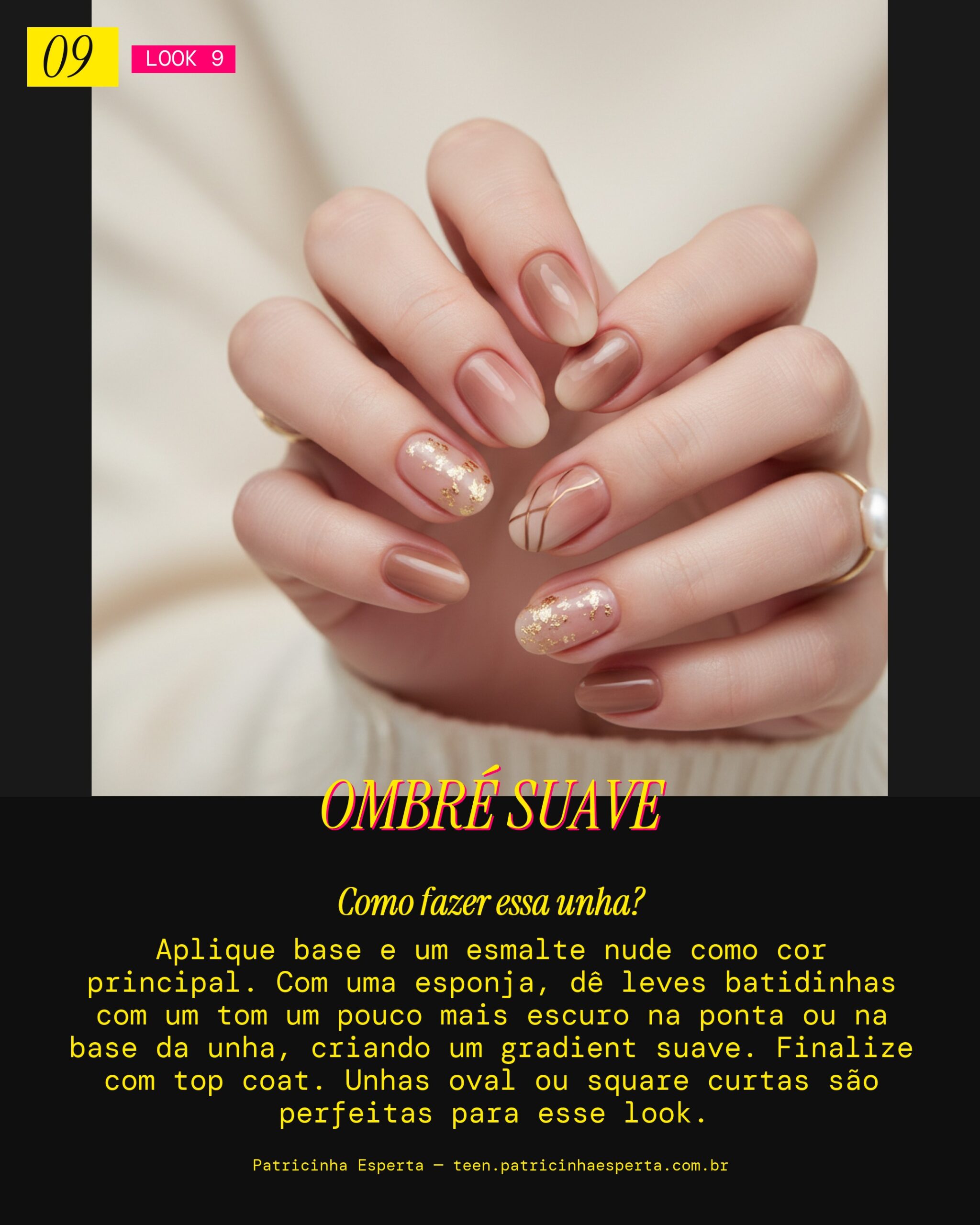 Ombré Natural: Degradê Suave