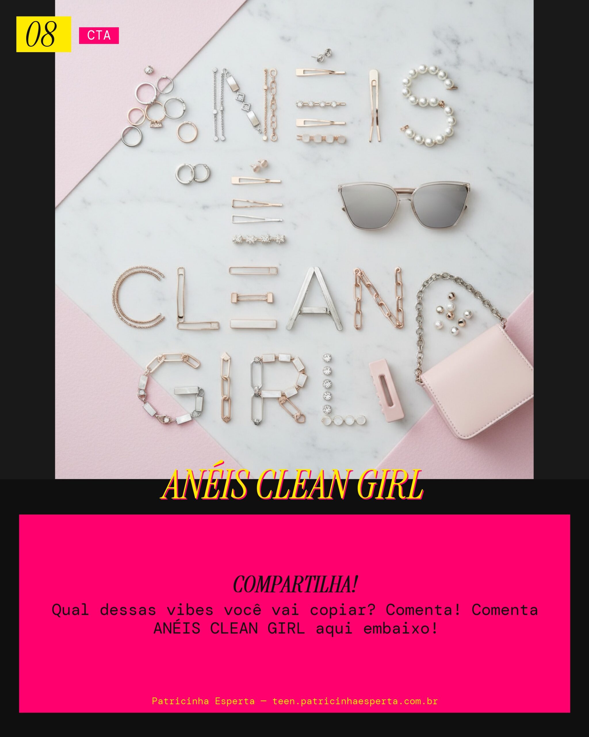 ANÉIS CLEAN GIRL