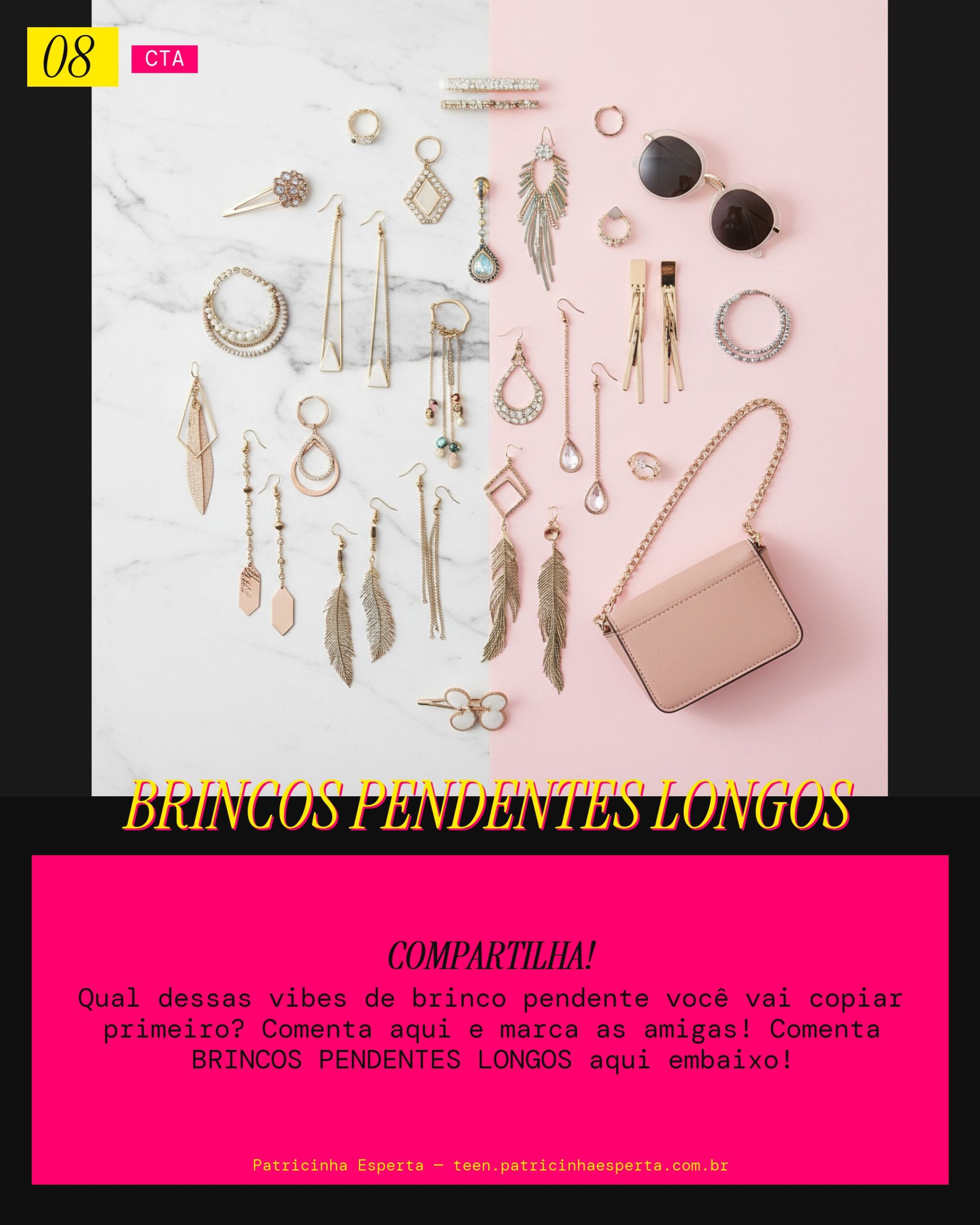 BRINCOS PENDENTES LONGOS