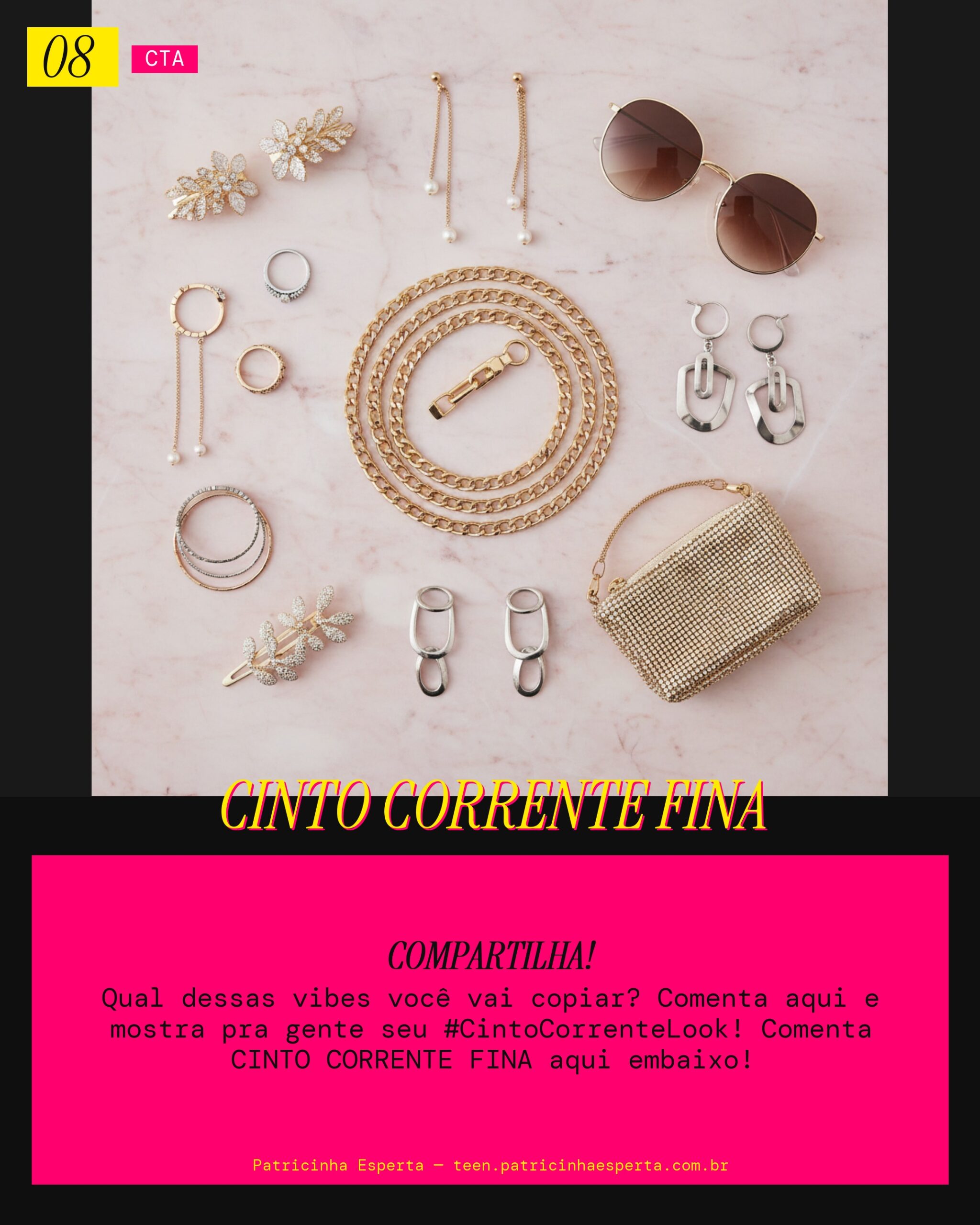Cinto Corrente Fina