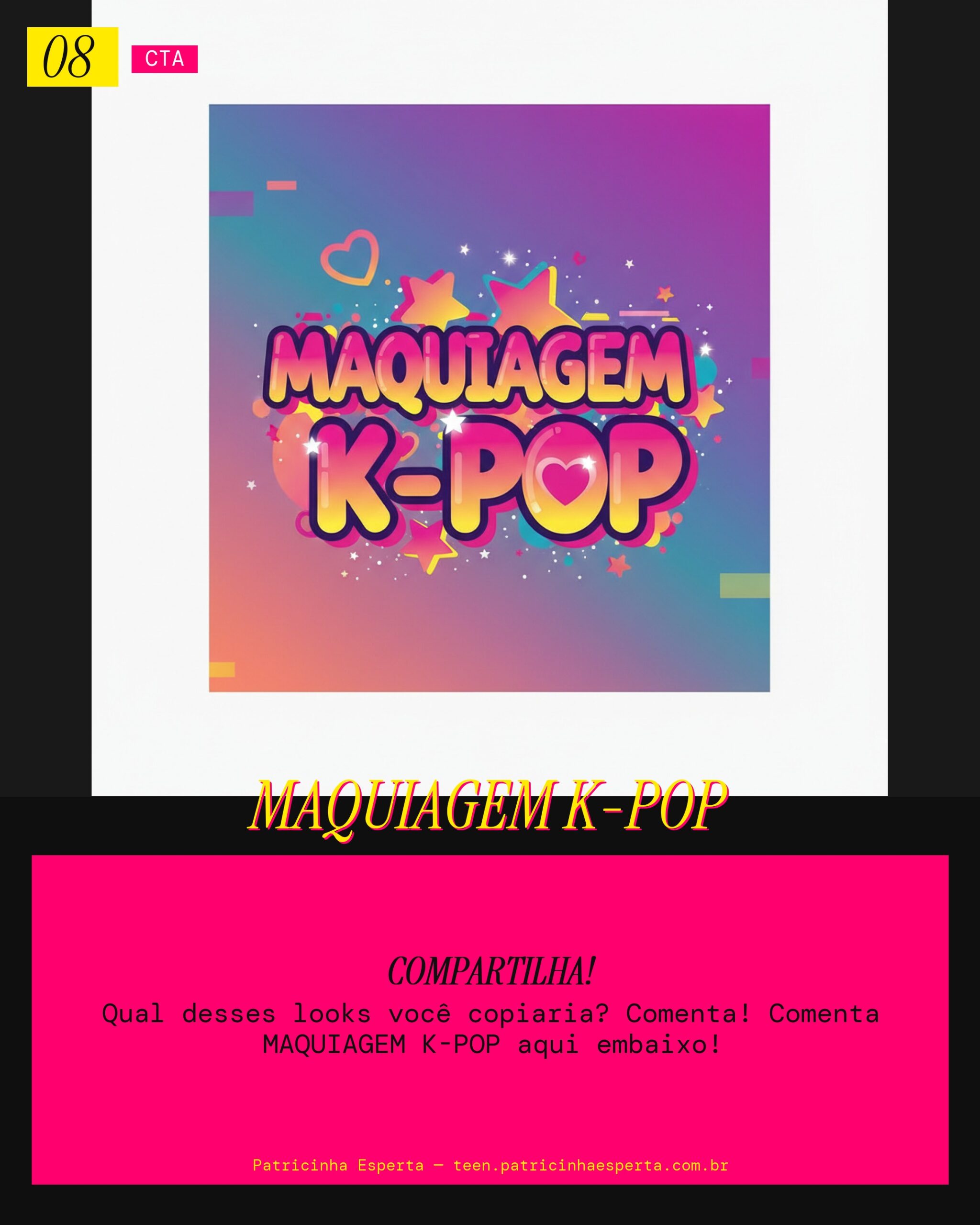 MAQUIAGEM K-POP