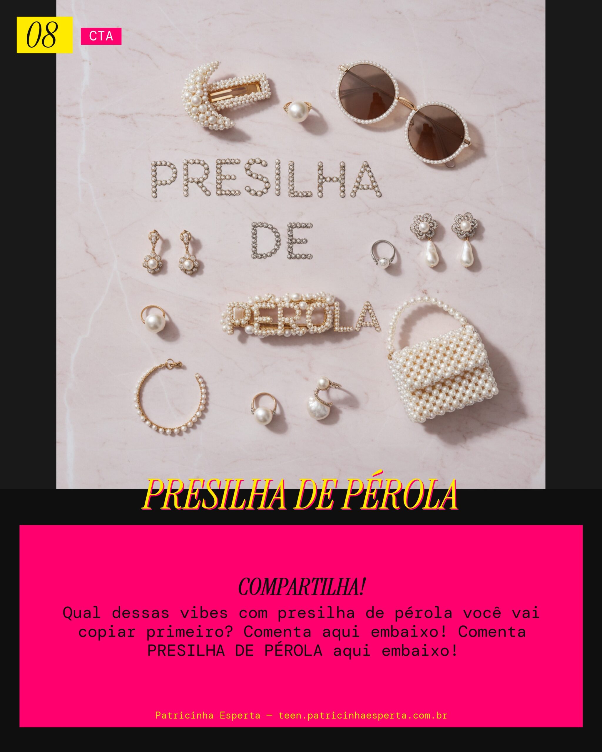 PRESILHA DE PÉROLA
