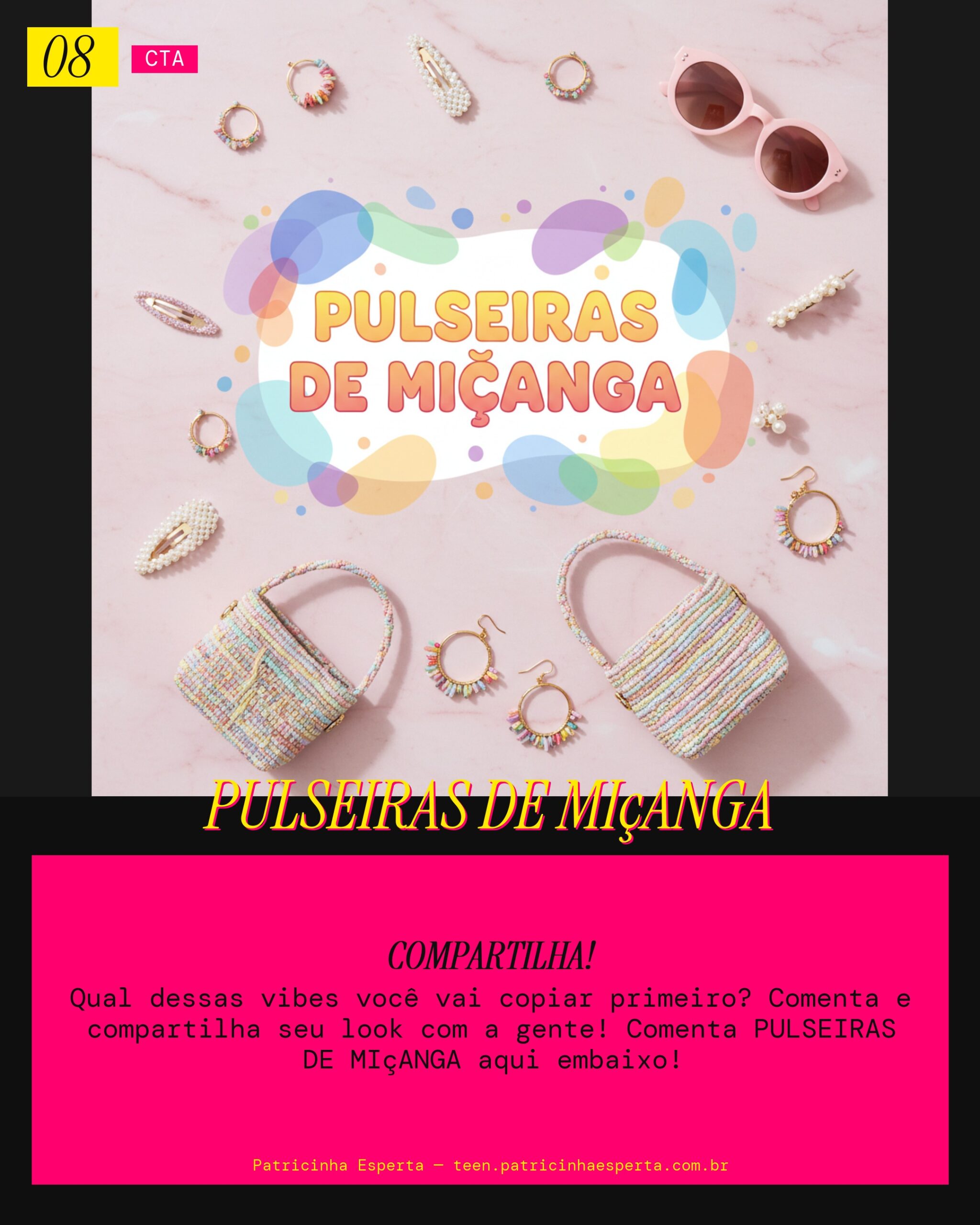 Pulseiras de Miçanga