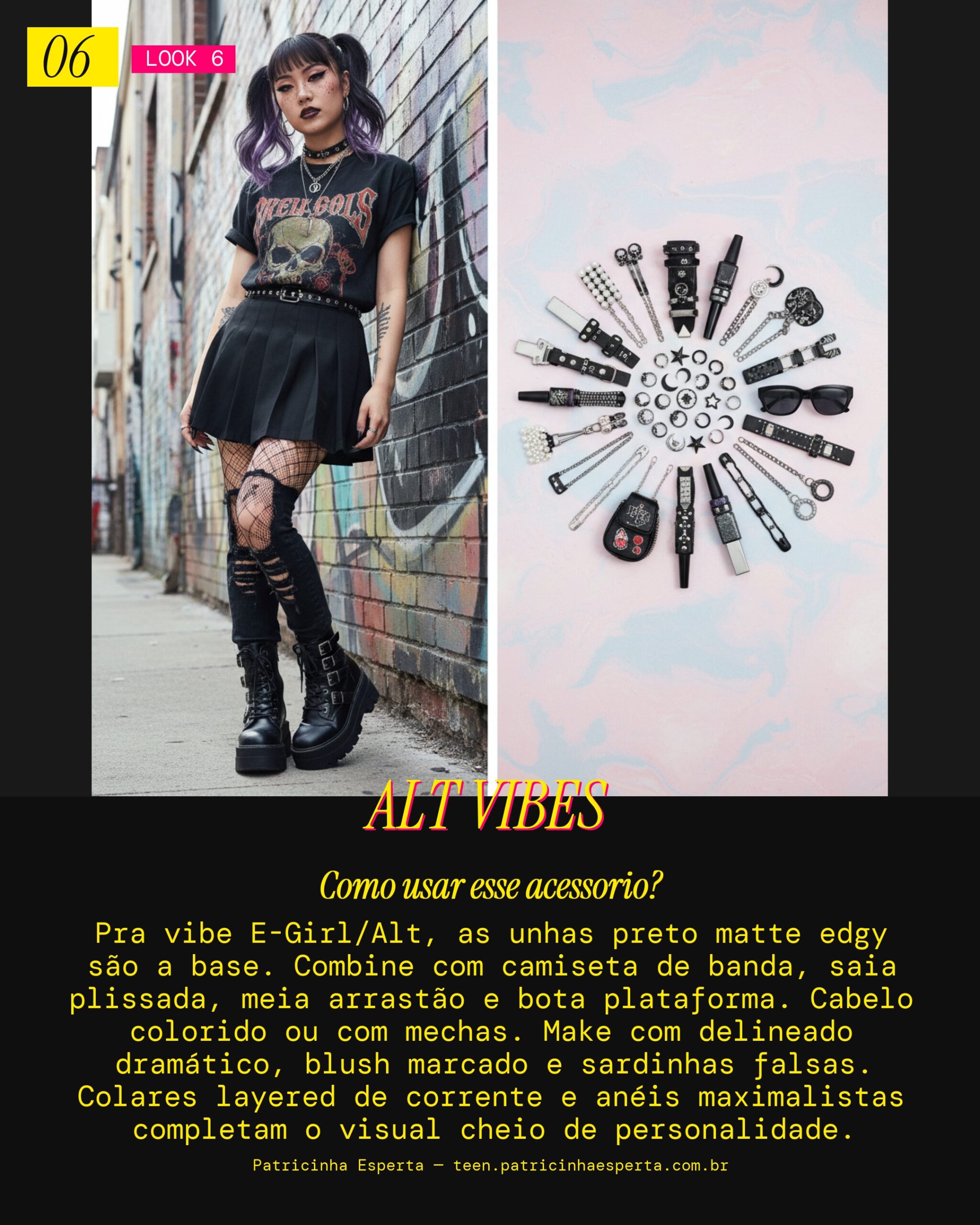 Look 6: Aesthetic E-Girl/Alt