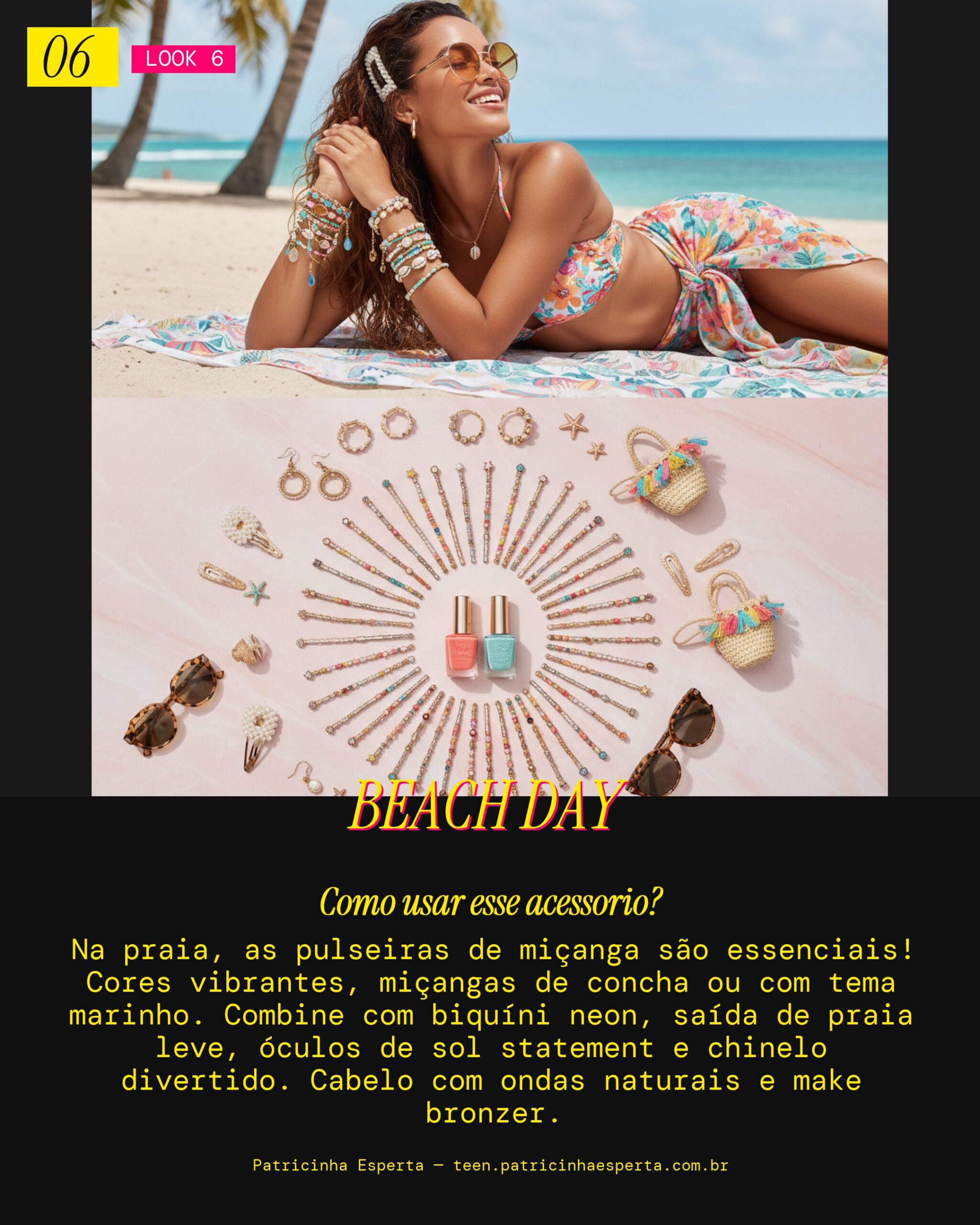 Look 6: Praia Vibes