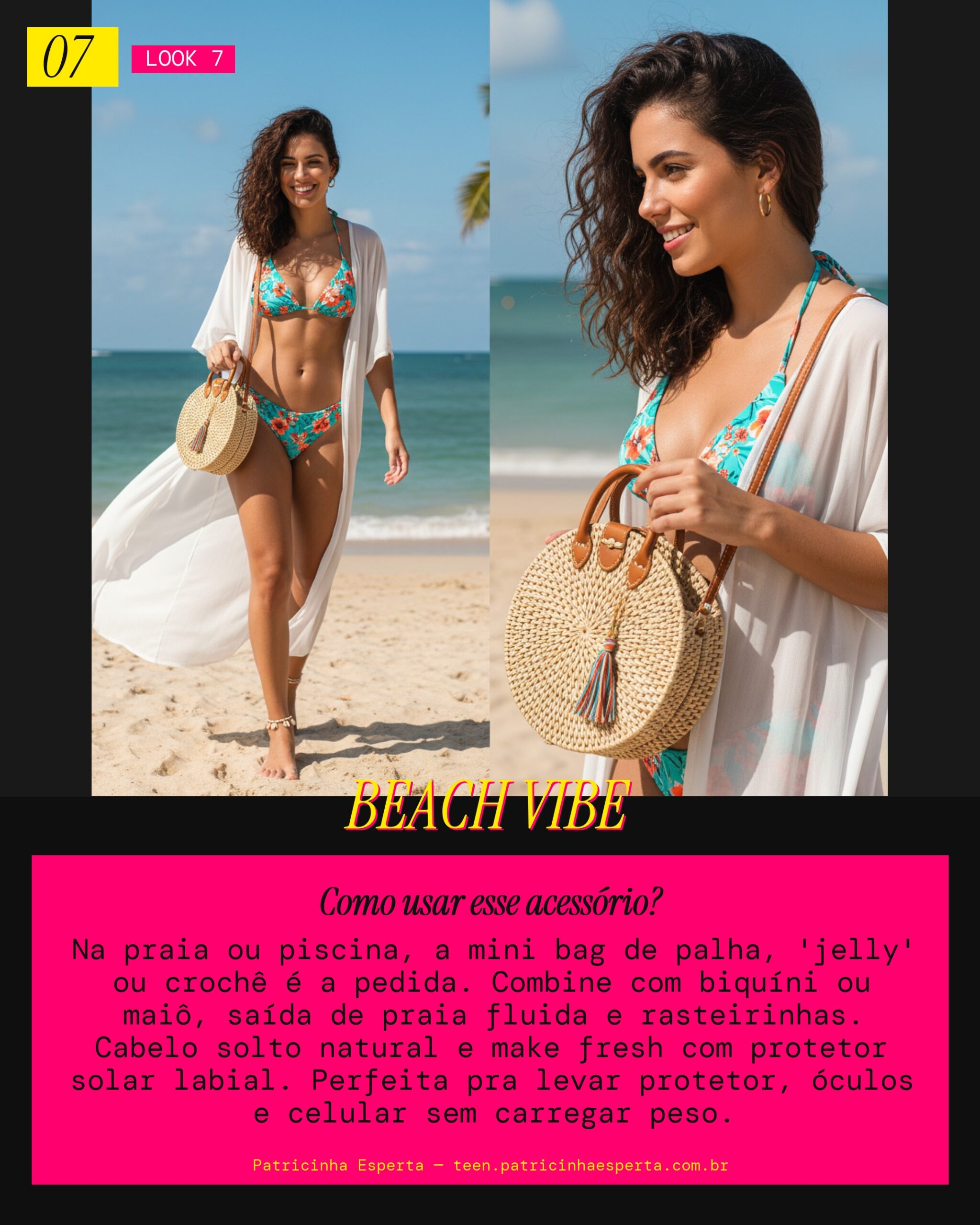 Mini Bag Praia Verão Leve