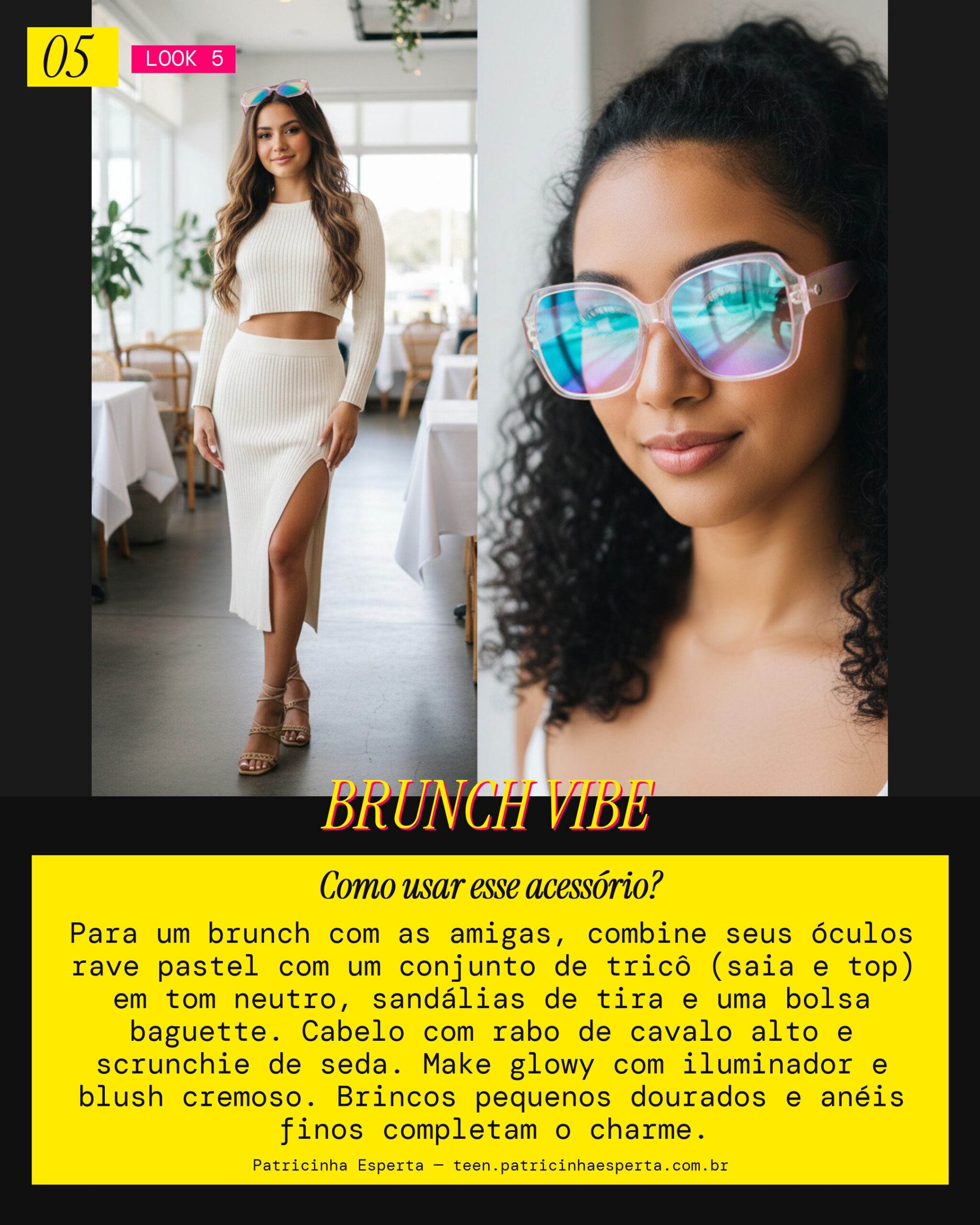 Encontro com as Amigas: Brunch & Style com Óculos Rave Pastel