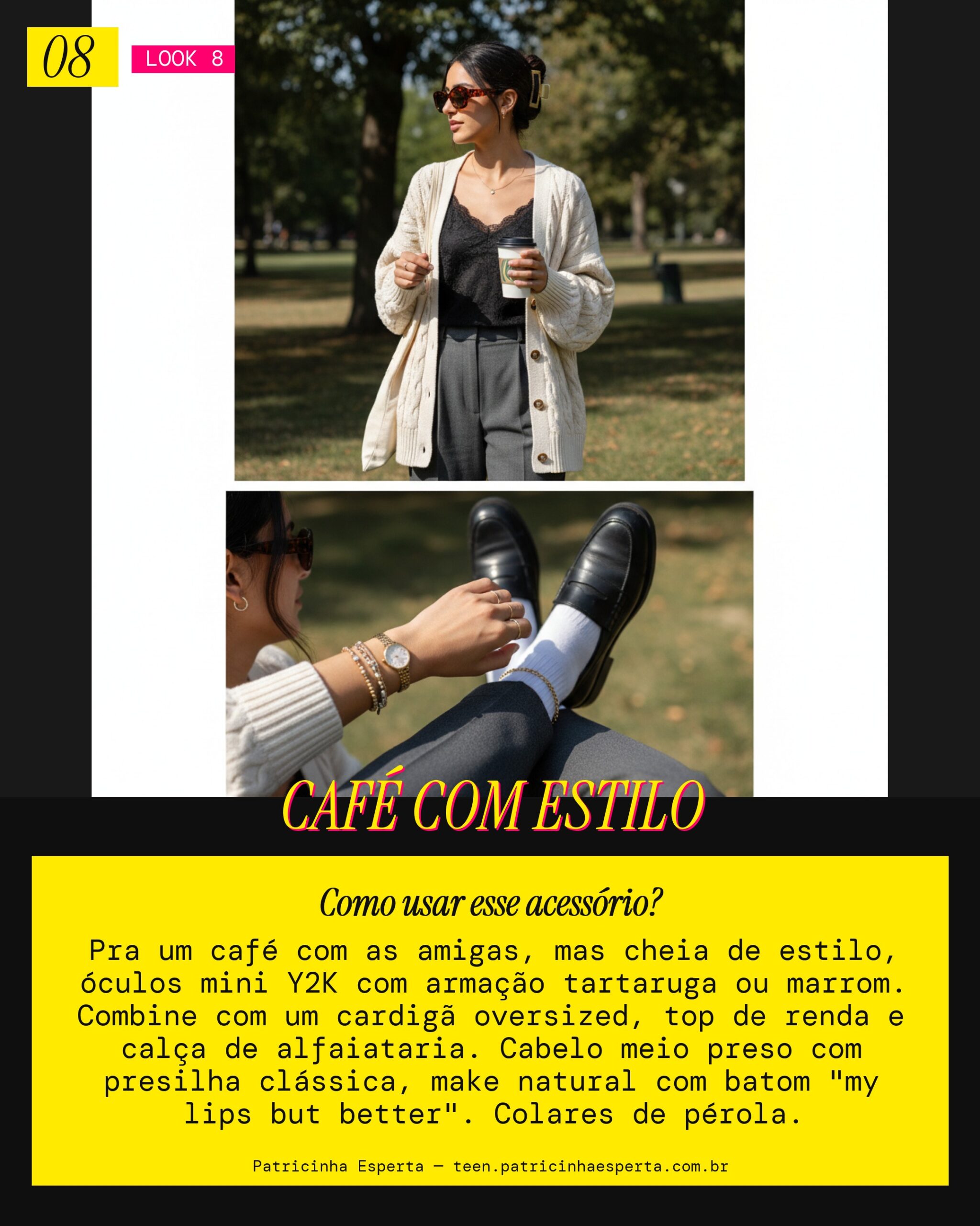 Look 8: Coffee Run Stylish
